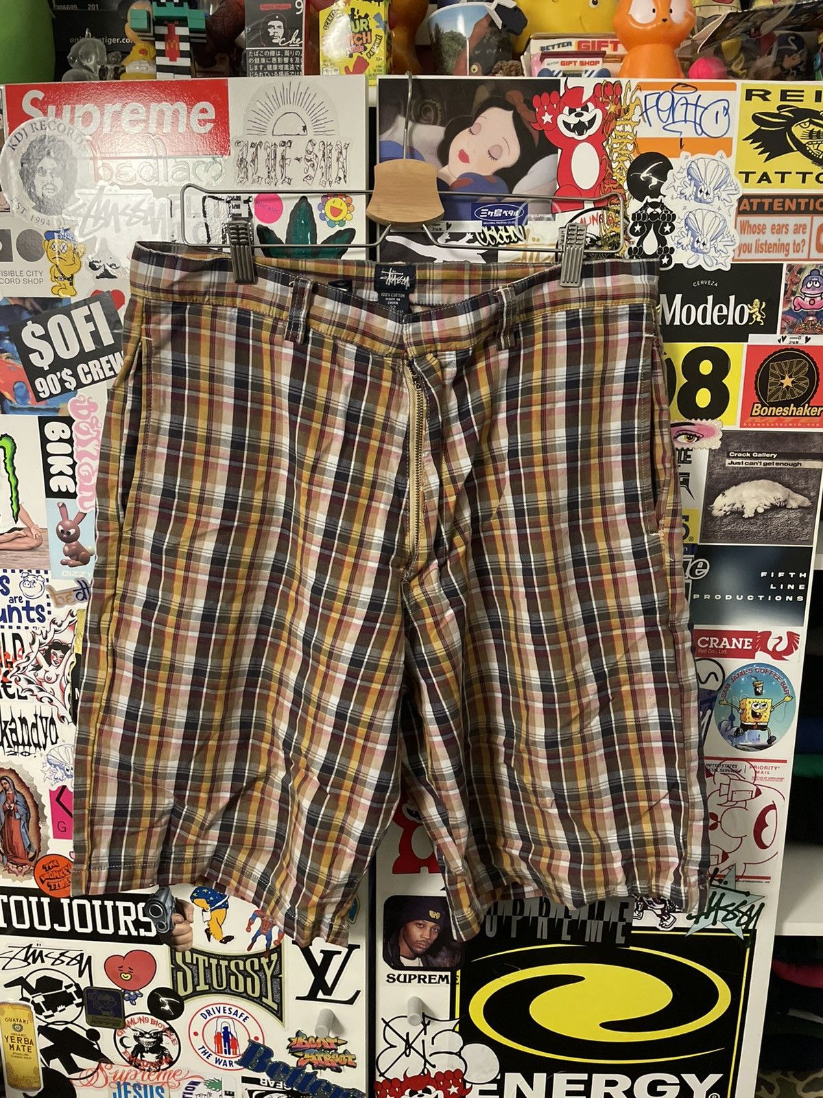 Vintage Plaid Shorts