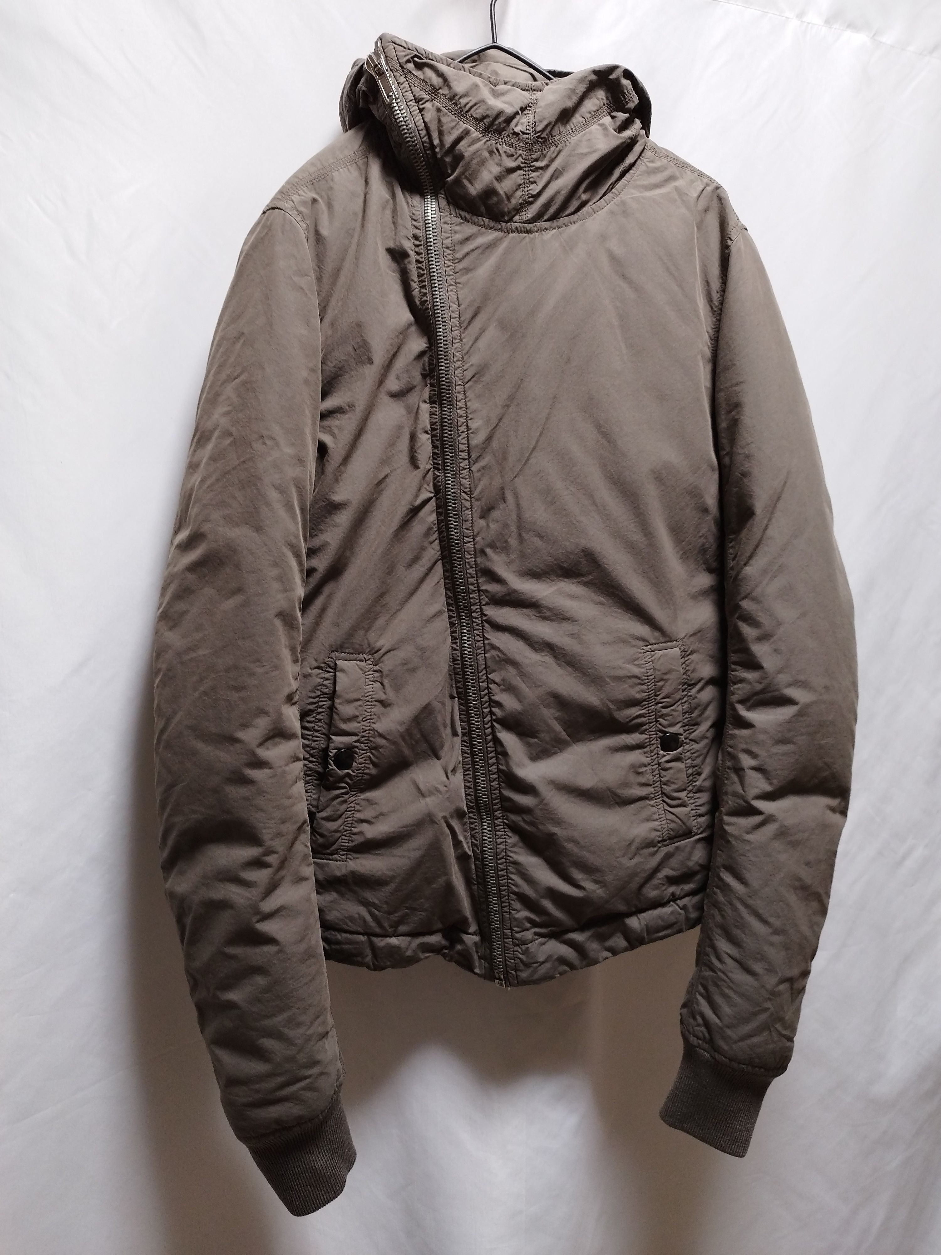 RICK OWENS | SEALED JACKET DARK DUST ダウンジャケット RICK OWENS MEN SEALED DOWN JACKET BLACK FW24 | DOSHABURI