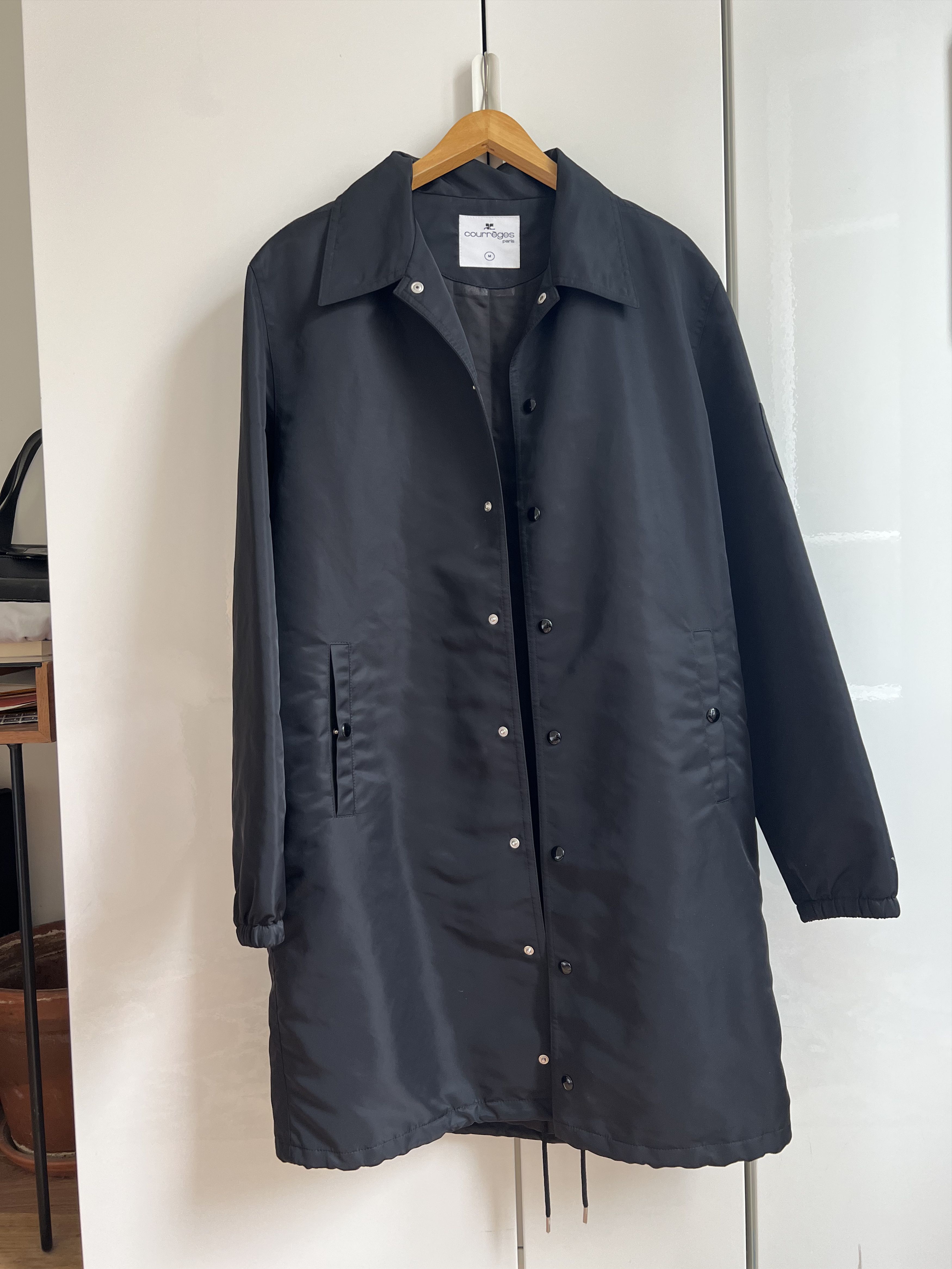 Courreges COURREGES NYLON LONG JACKET Size US M / EU 48-50 / 2 - 1 Thumbnail