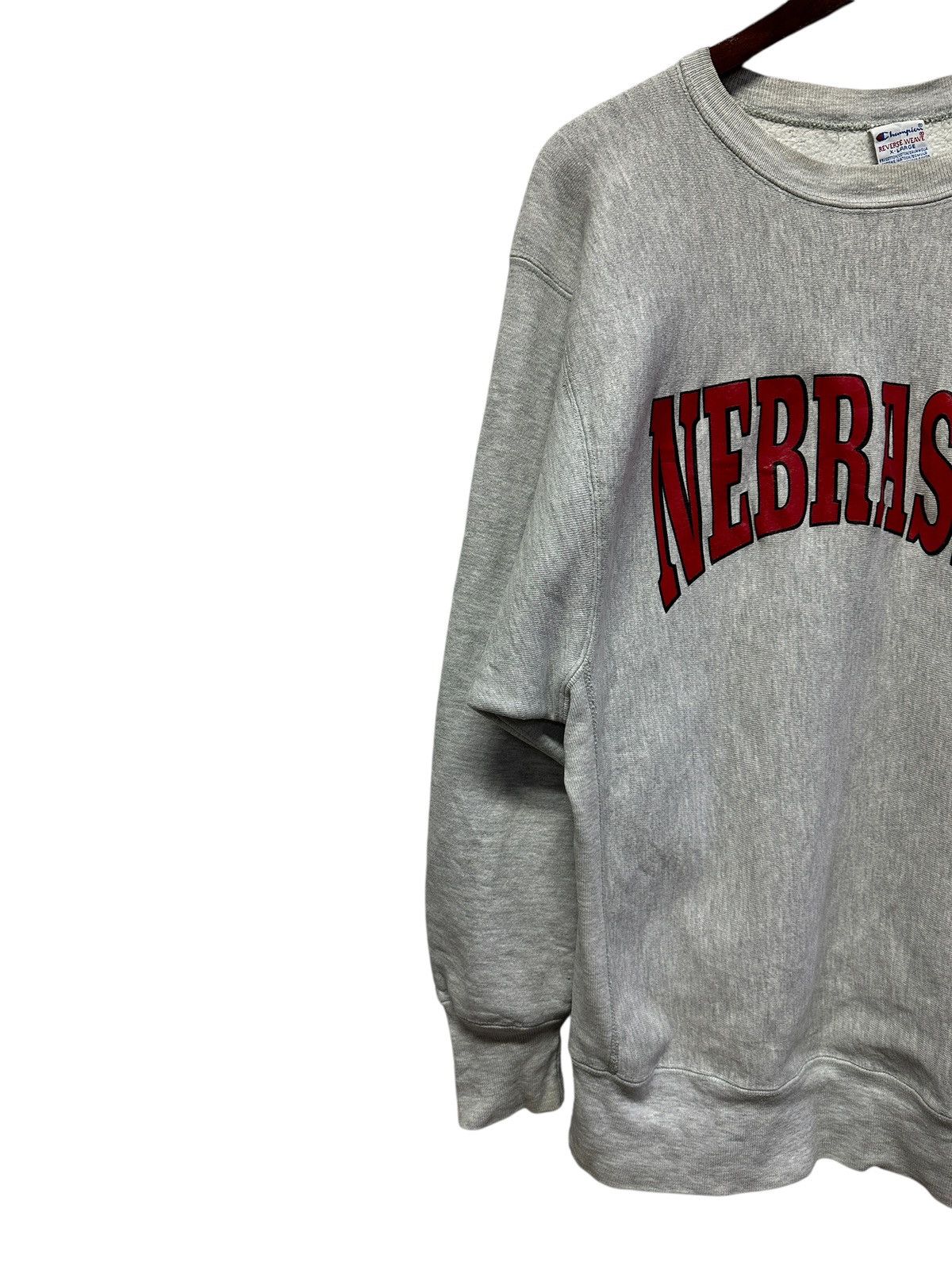Champion Vintage 90s Champion Reverse Weave Nebraska Usa Size US L / EU 52-54 / 3 - 2 Thumbnail