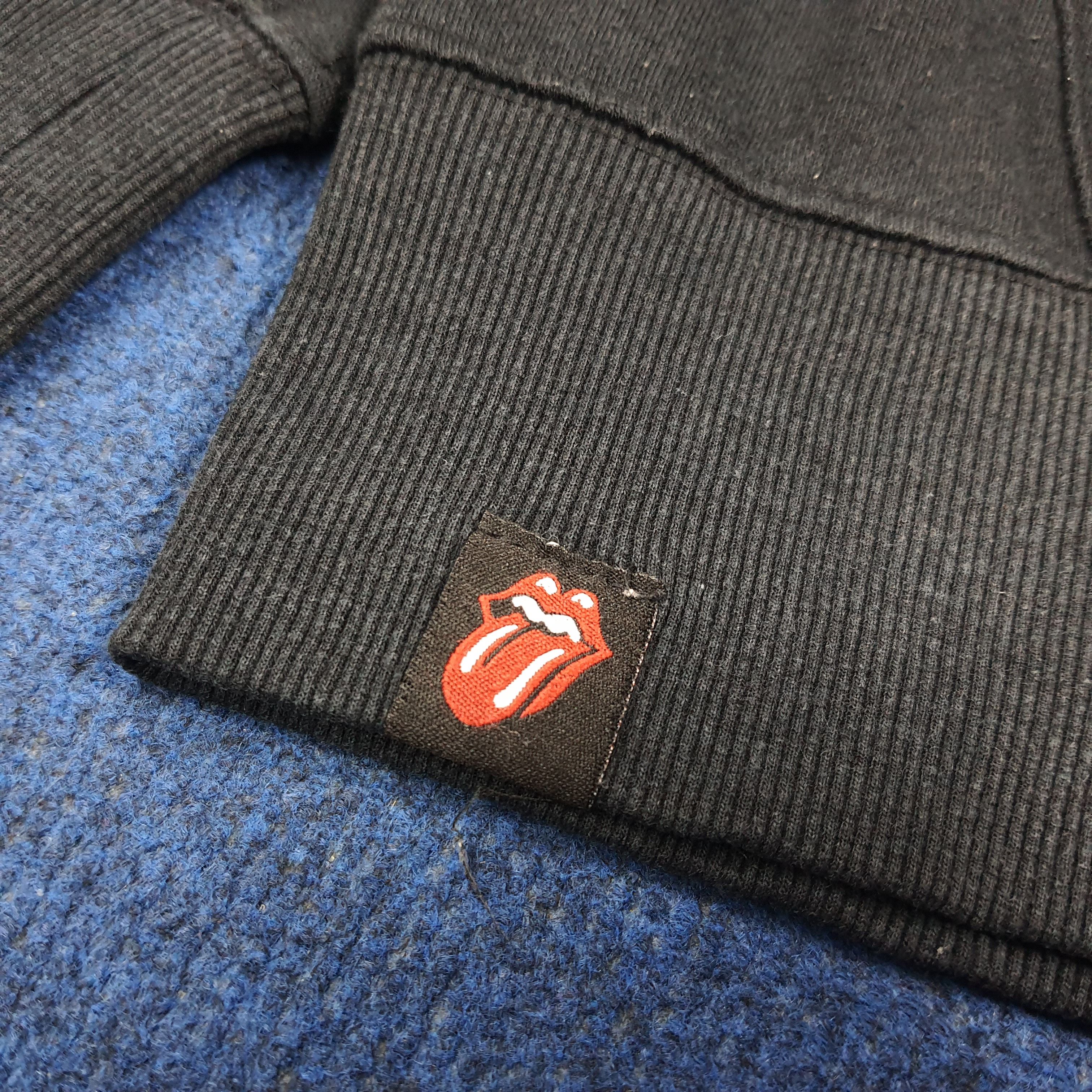 The Rolling Stones Vintage The Rolling Stones Band Double Zipper Hoodie C281N9 Size US S / EU 44-46 / 1 - 5 Thumbnail