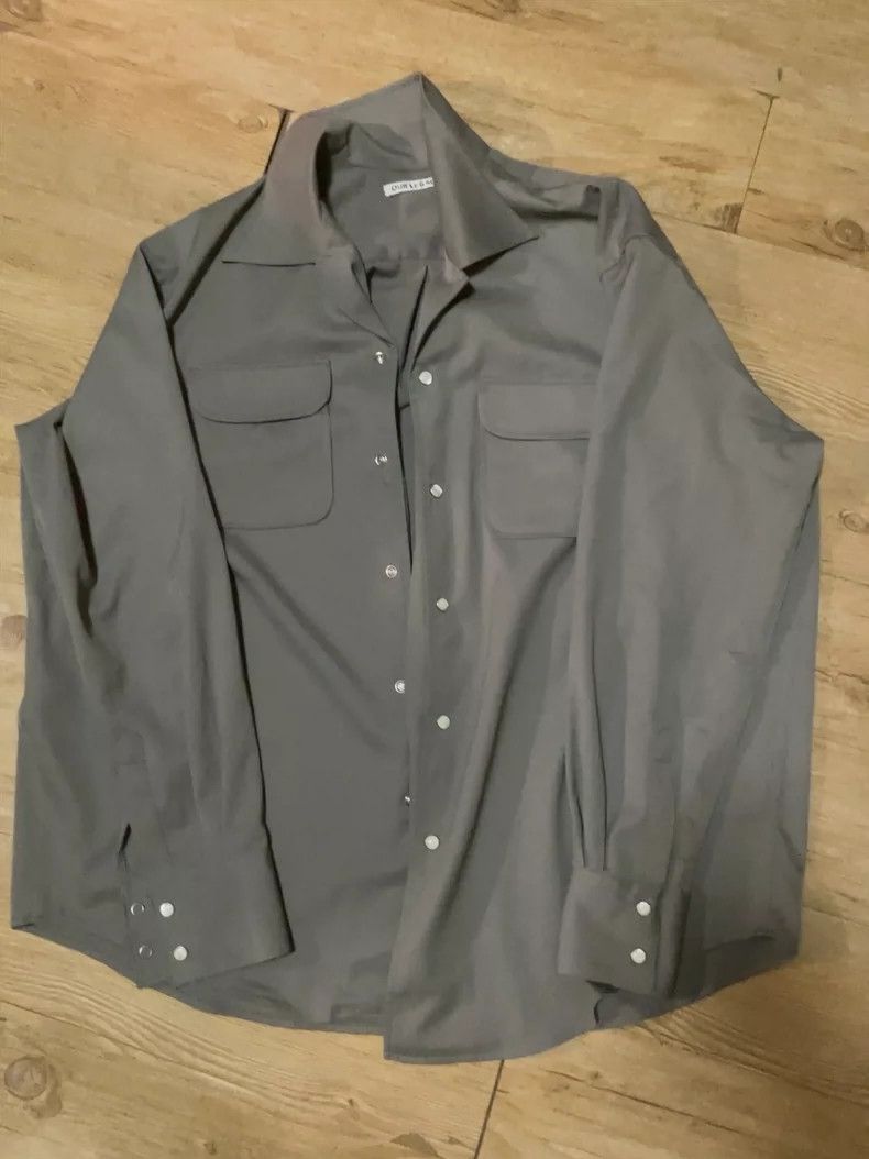 Our Legacy Our Legacy size44 Gray long-sleeved work shirt Size US S / EU 44-46 / 1 - 1 Thumbnail