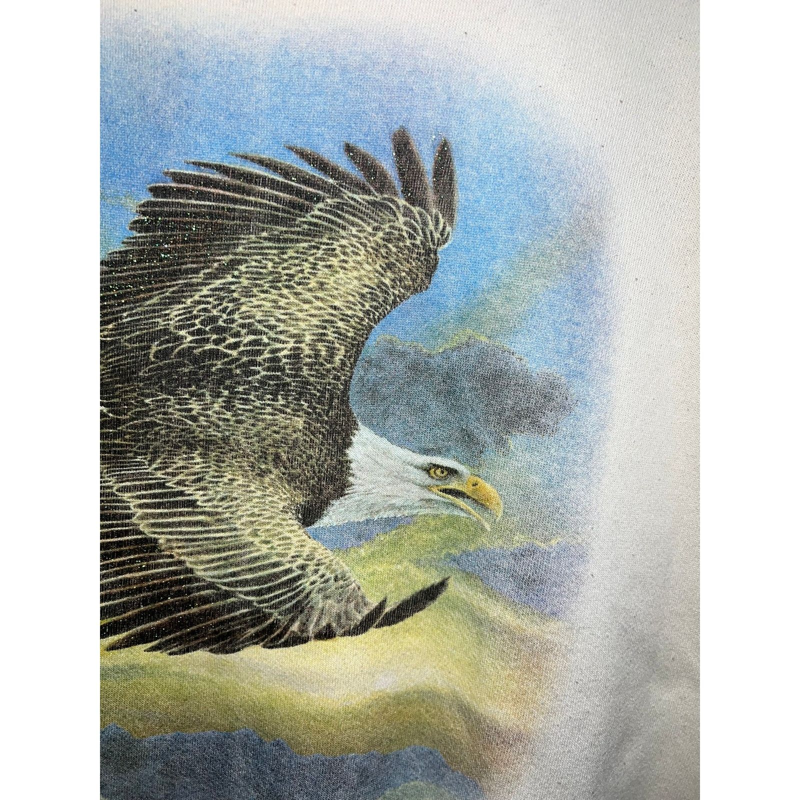 Vintage Vintage Bald Eagle Sweatshirt Crewneck Bird Graphic VTG XL Size US XL / EU 56 / 4 - 2 Thumbnail