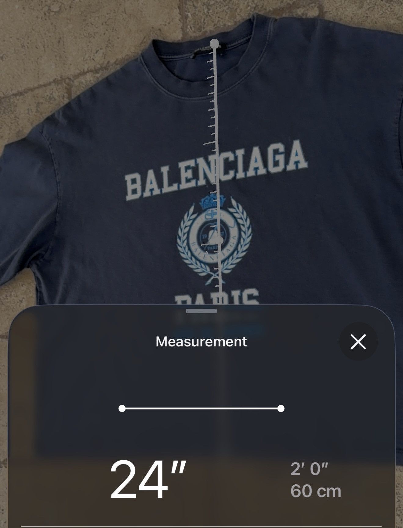 Balenciaga Balenciaga College Crest Tee (Boxy Fit) Size US M / EU 48-50 / 2 - 8 Thumbnail
