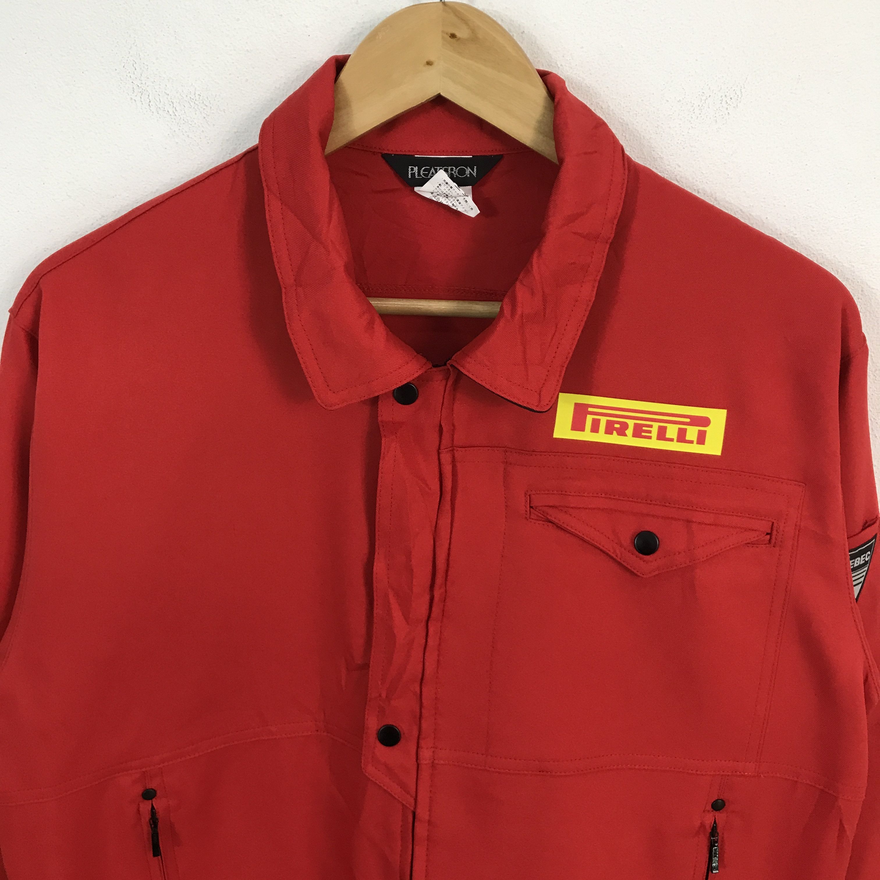 Japanese Brand Vintage Pirelli tyre Racing Japan work jacket Size US M / EU 48-50 / 2 - 3 Thumbnail