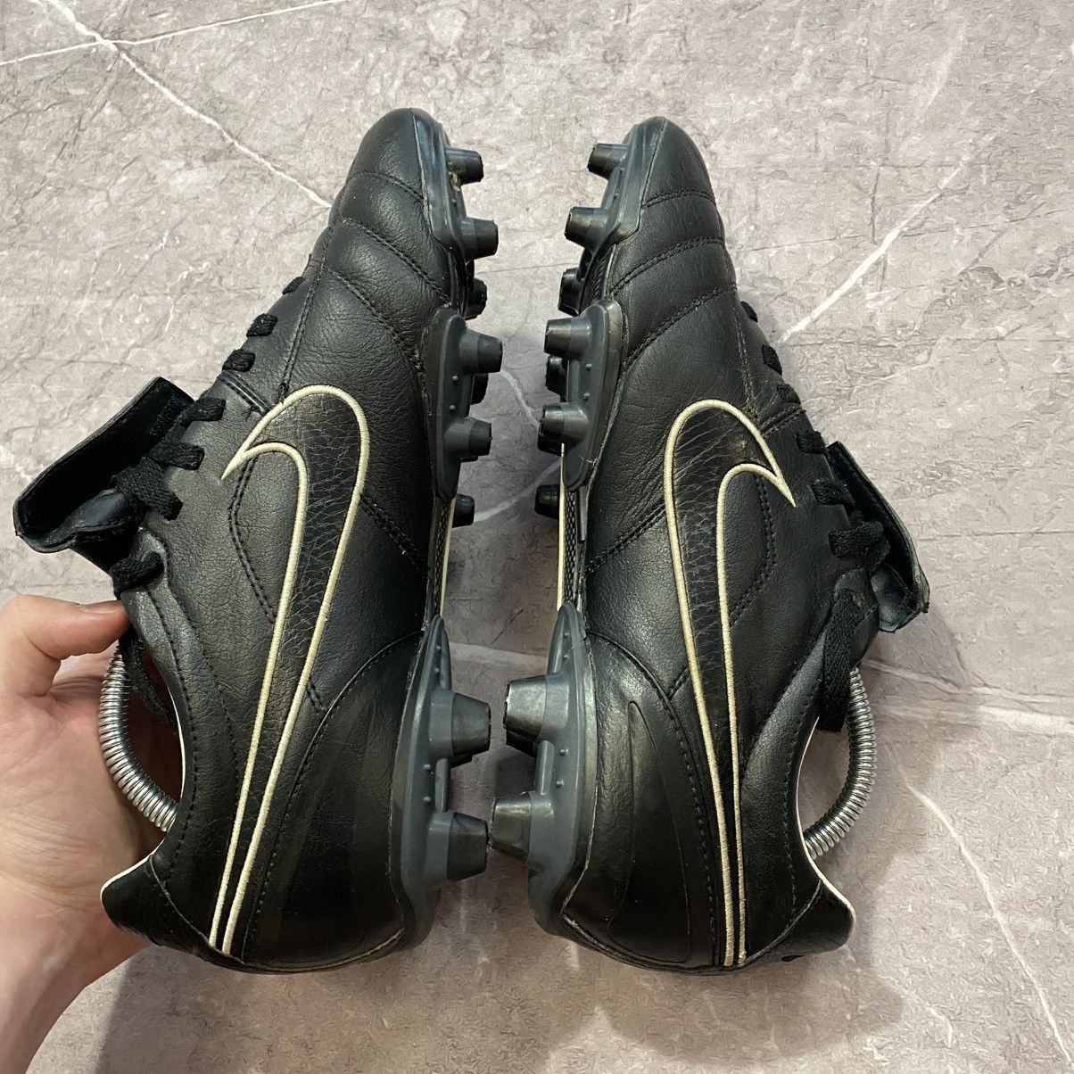 Nike VINTAGE NIKE TIEMPO MYSTIC II FG R10 FOOTBALL BOOTS Size US 10.5 / EU 43-44 - 6 Thumbnail