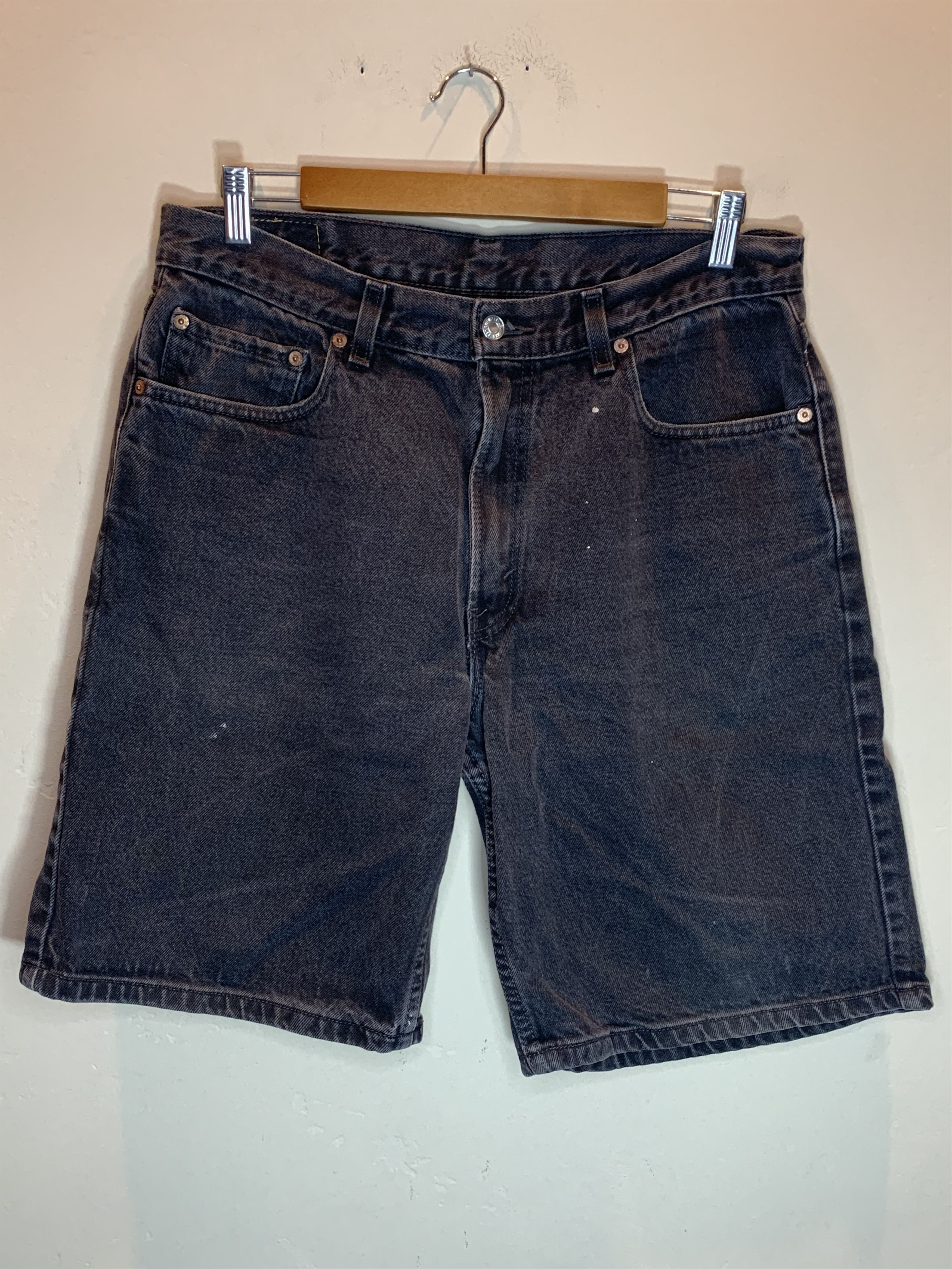 Levi's *RARE* Vintage Levi’s 550 Faded Denim Jean Shorts - 34 Size US 34 / EU 50 - 2 Thumbnail
