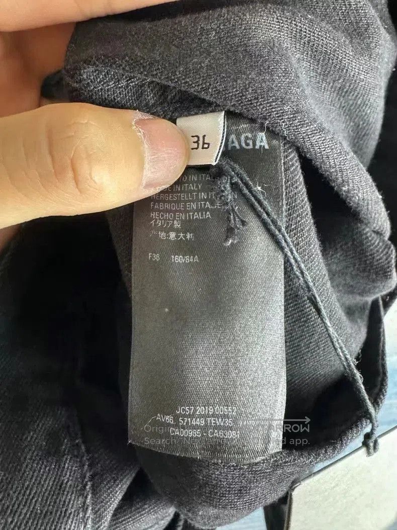 Balenciaga Balenciaga Black Denim Jacket SS22. Size US XS / EU 42 / 0 - 4 Thumbnail