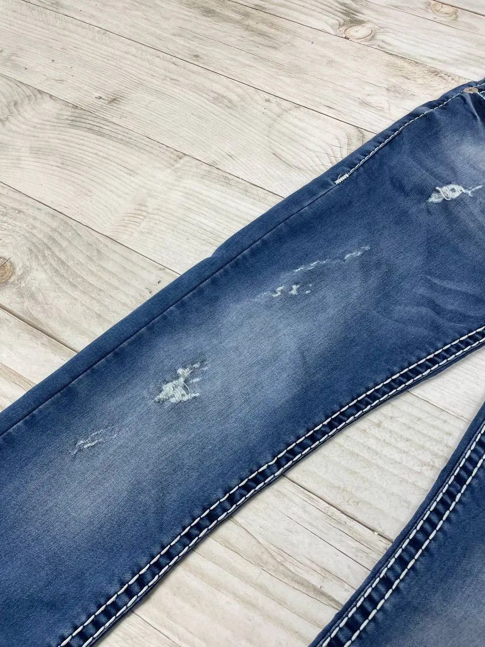True Religion Vintage True Religion Straight Denim Jeans Japan Y2K Size US 34 / EU 50 - 9 Thumbnail