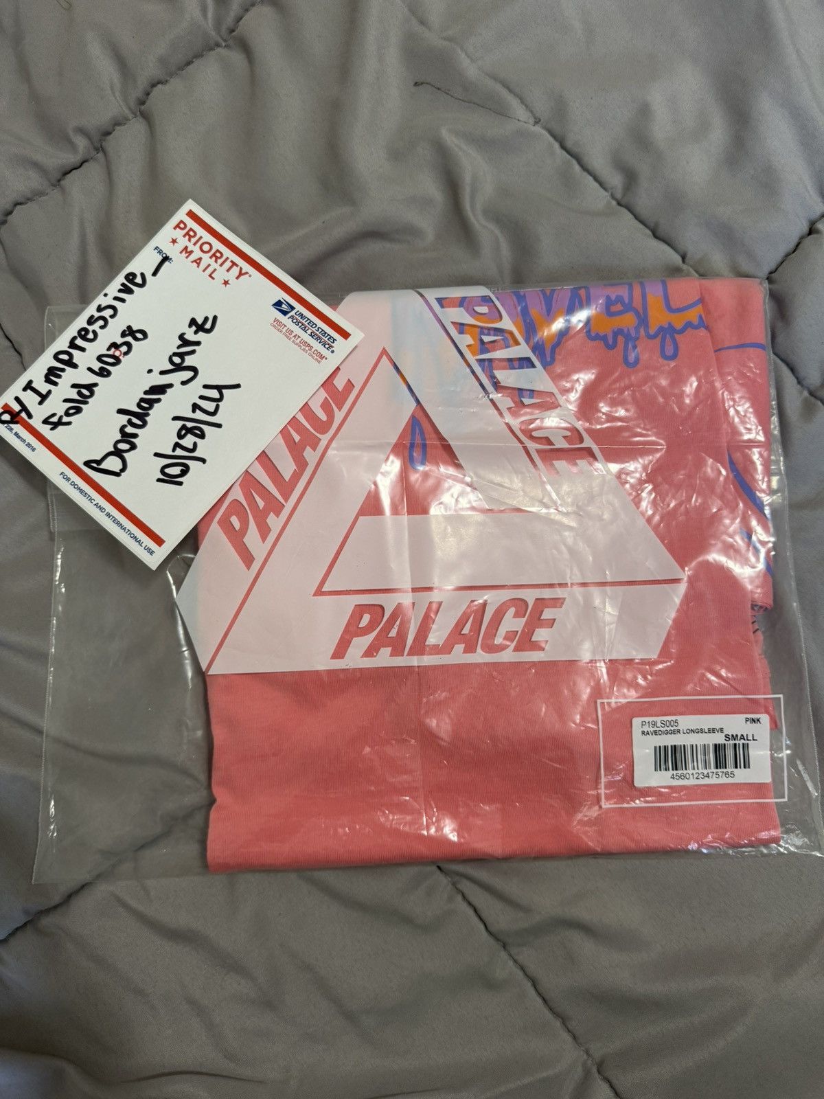 Palace Rave digger LS tee Size US S / EU 44-46 / 1 - 2 Thumbnail