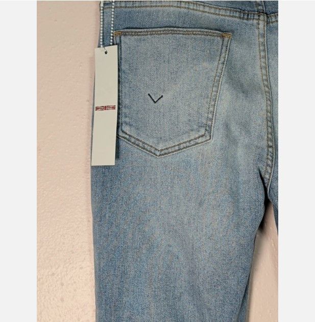 Hudson Hudson Womens Distressed Patchwork Flare Raw Hem Jeans Size 27" / US 4 / IT 40 - 6 Thumbnail