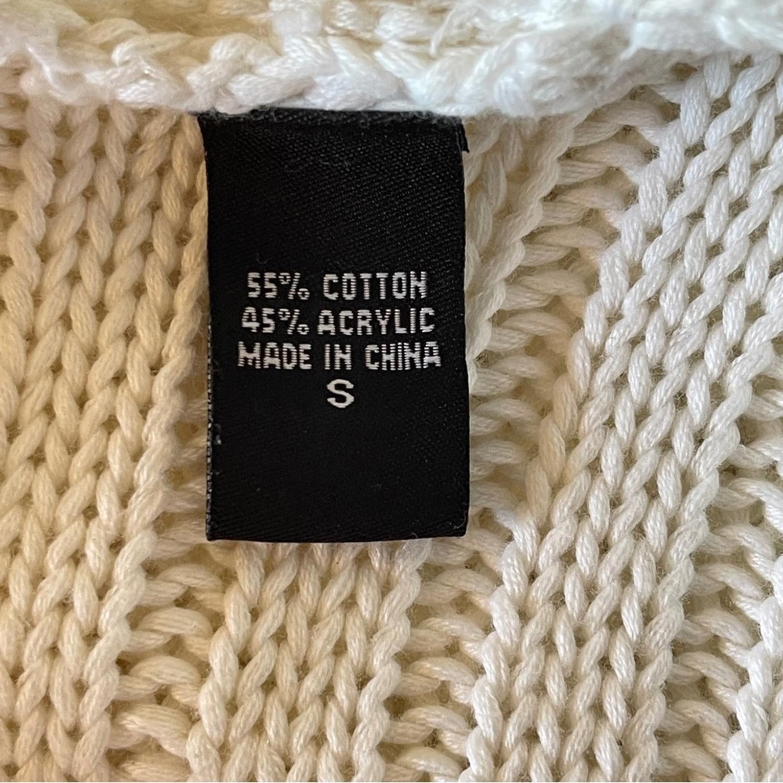 Other Moda International White and Red Hooded Cardigan in Small Size S / US 4 / IT 40 - 9 Thumbnail