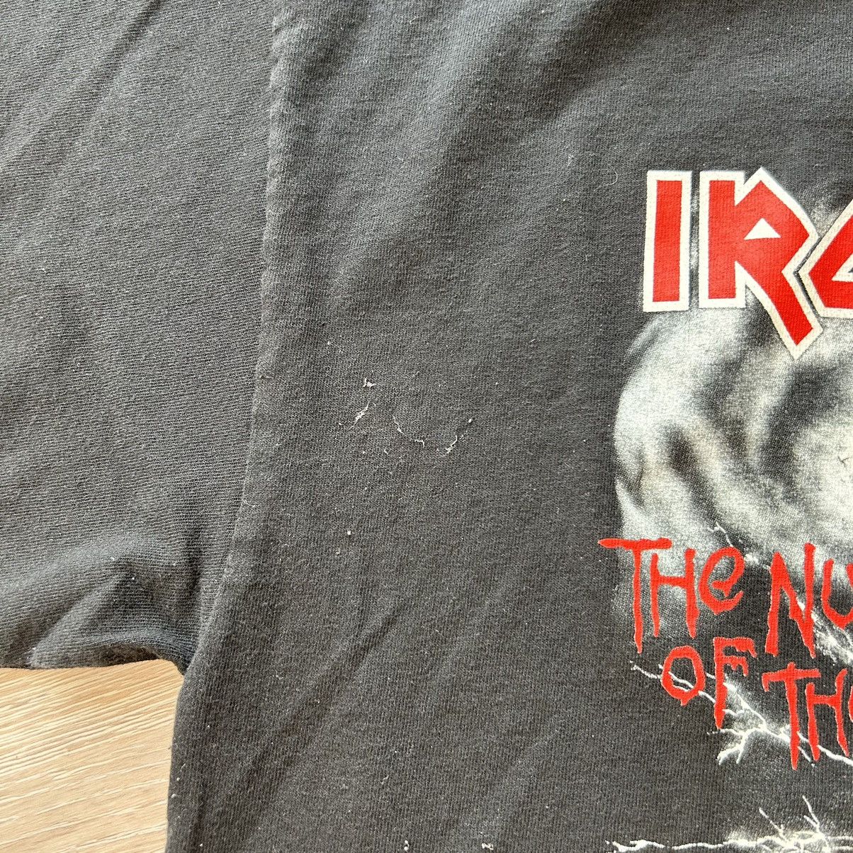 Iron Maiden × Vintage 2008 Iron Maiden Large concert Tee Size US L / EU 52-54 / 3 - 4 Thumbnail
