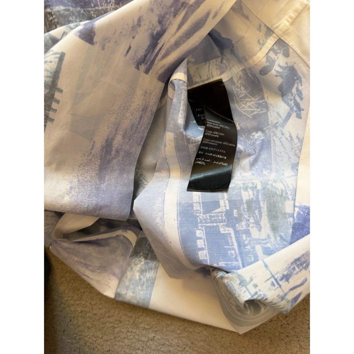 3.1 Phillip Lim 3.1 PHILLIP LIM BOXY POSTCARD PRINT WOVEN TOP Size US M / EU 48-50 / 2 - 21 Thumbnail