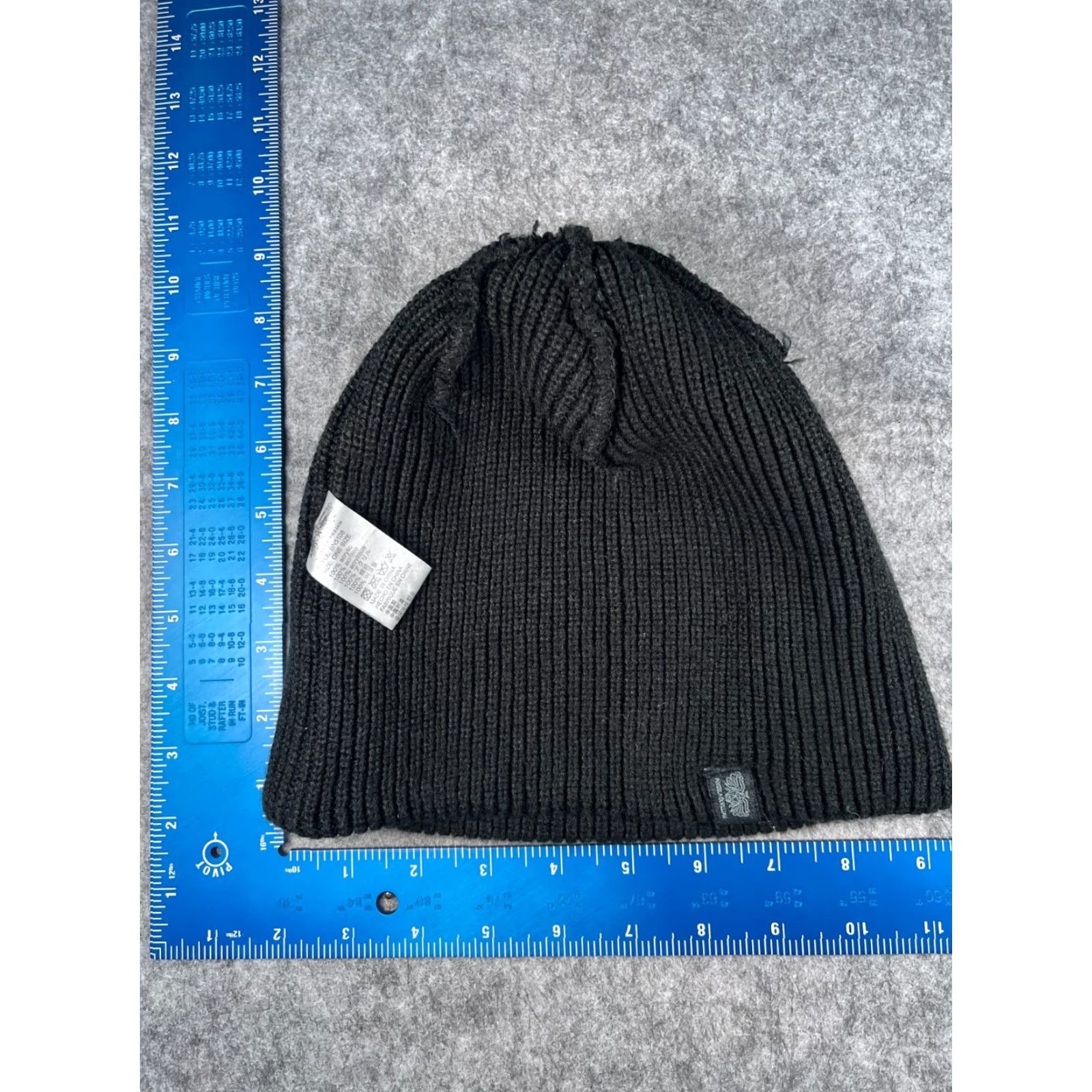 Vintage Angela & William Beanie Adult One Size Black 100% Acrylic Knit Hat Men Beanie Black One Size Angela & William Mens Beanie 100% Acrylic Knit Hat Size ONE SIZE - 5 Thumbnail