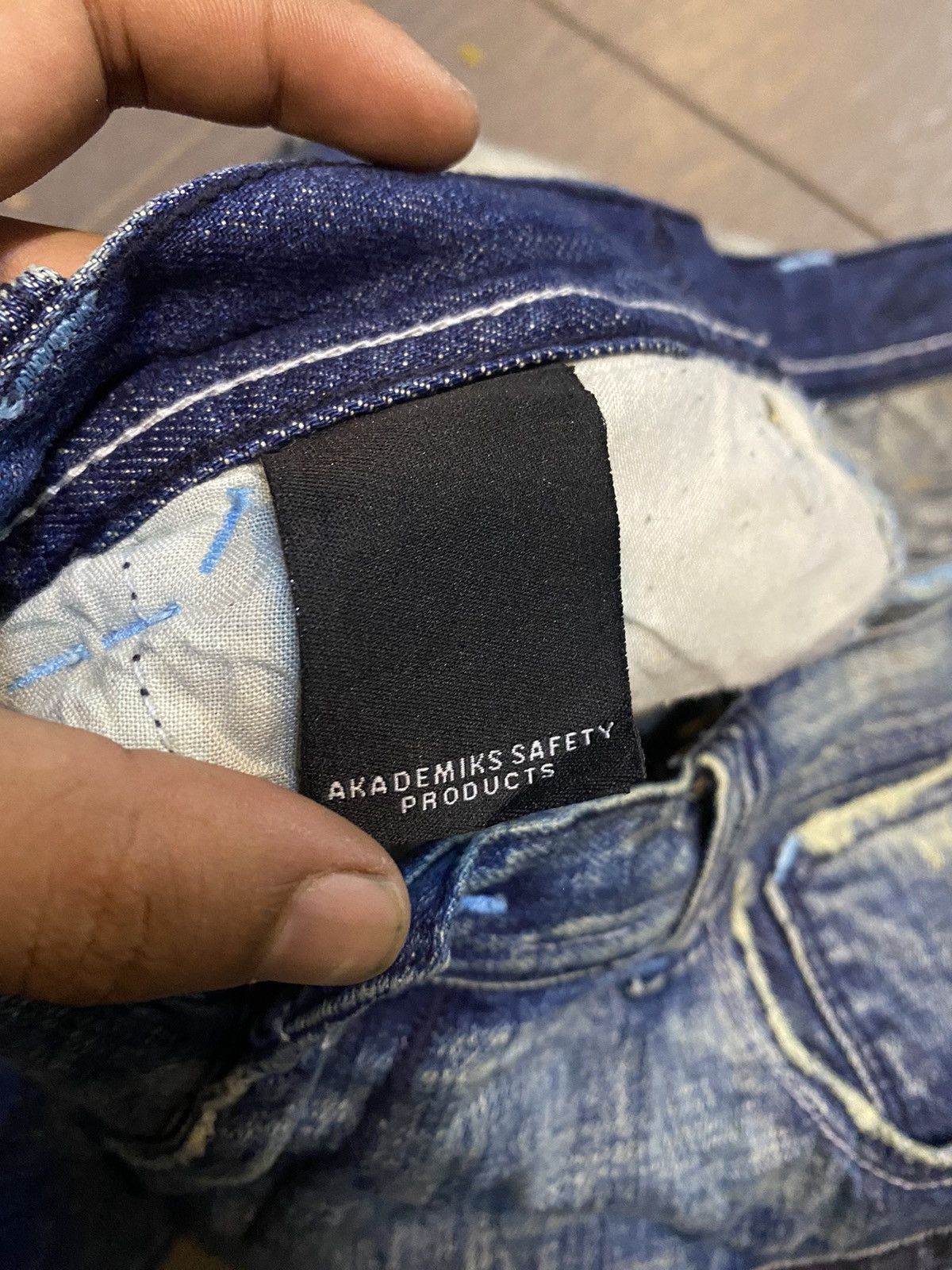 Akademiks × Designer × Japanese Brand AKADEMIKS 101 buggy hagi jeans Size US 40 / EU 56 - 9 Thumbnail