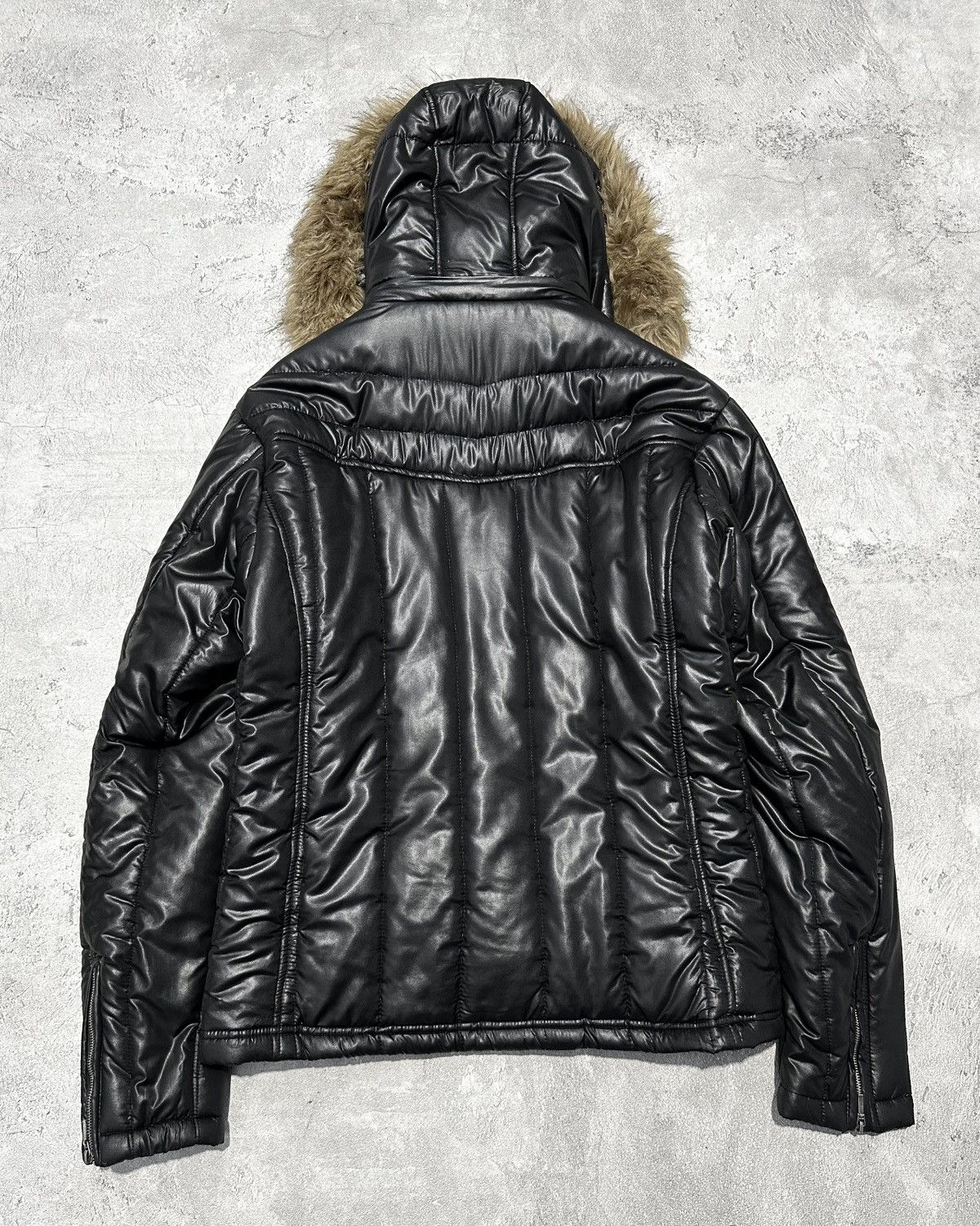 If Six Was Nine Faux Fur Nota Bene Double Zipp Puffer Jacket Lgb Style Size US L / EU 52-54 / 3 - 10 Thumbnail