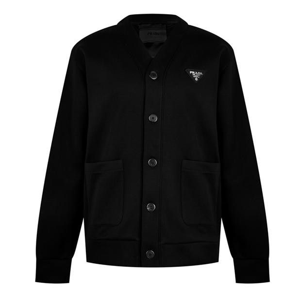 Prada PRADA Cotton Fleece Cardigan Size US M / EU 48-50 / 2 - 1 Thumbnail