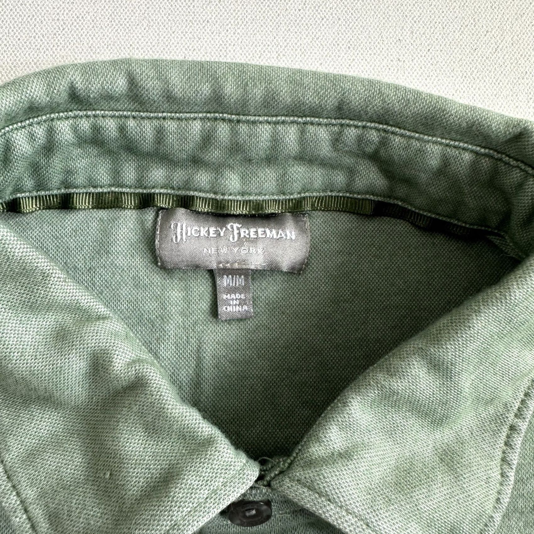 Vintage H Hickey Freeman Polo Shirt Mens Medium Blue Short Sleeve Collared Golf Stretch Size US M / EU 48-50 / 2 - 7 Thumbnail