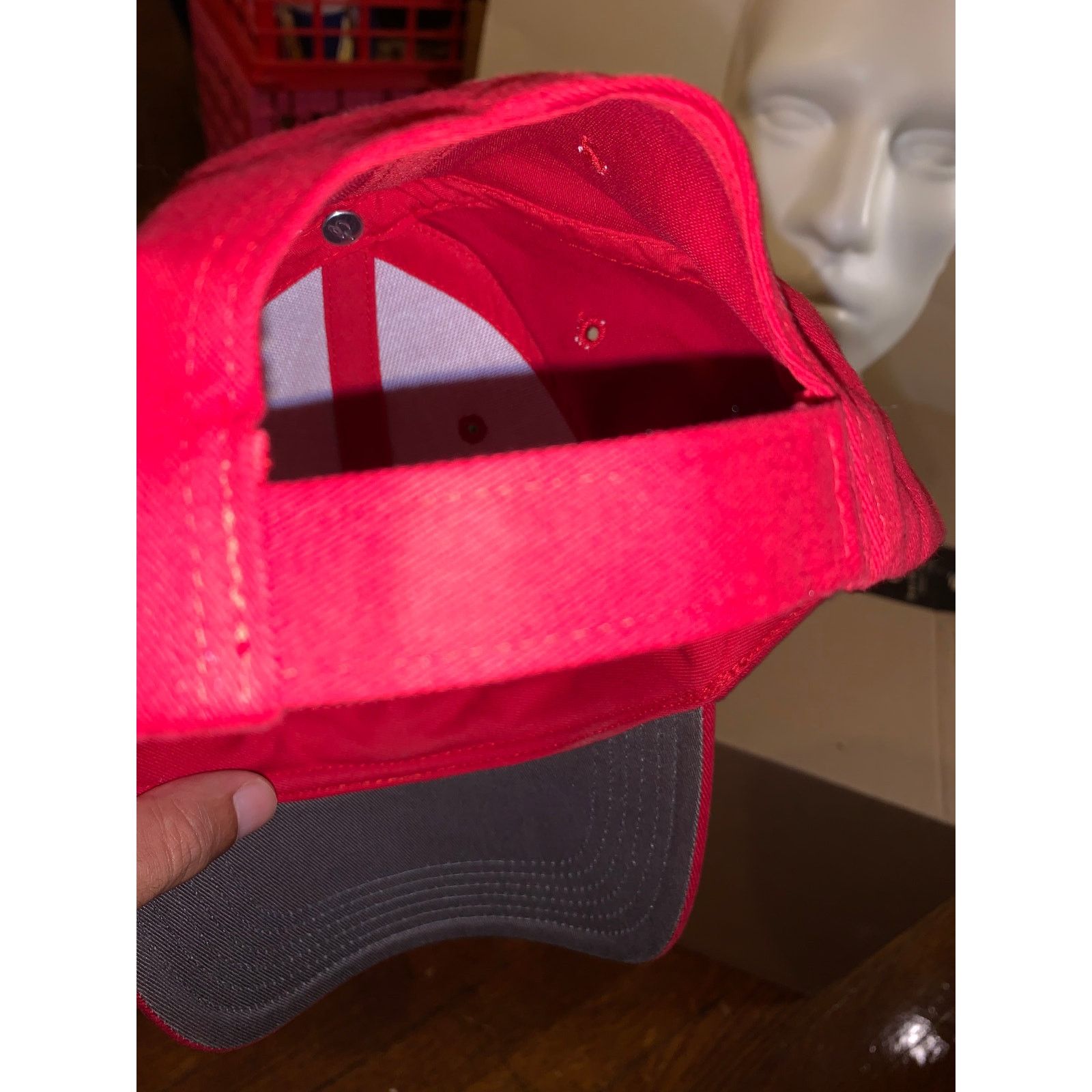 MLB St Louis Cardinals Hat Red Adjustable MLB Baseball Cap Size ONE SIZE - 9 Thumbnail