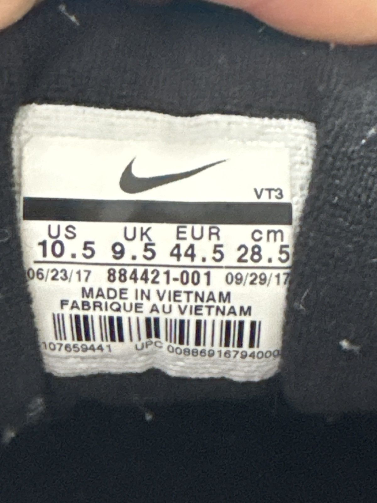 Nike Size 10.5-Nike Air max 97 Silver bullet (2016/17) Size US 10.5 / EU 43-44 - 9 Thumbnail