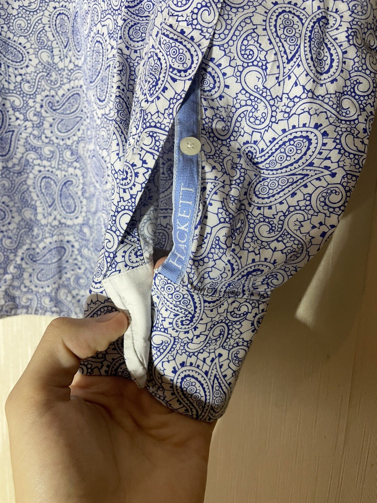 Hackett Hackett London streetwear printed shirt Size US L / EU 52-54 / 3 - 7 Thumbnail