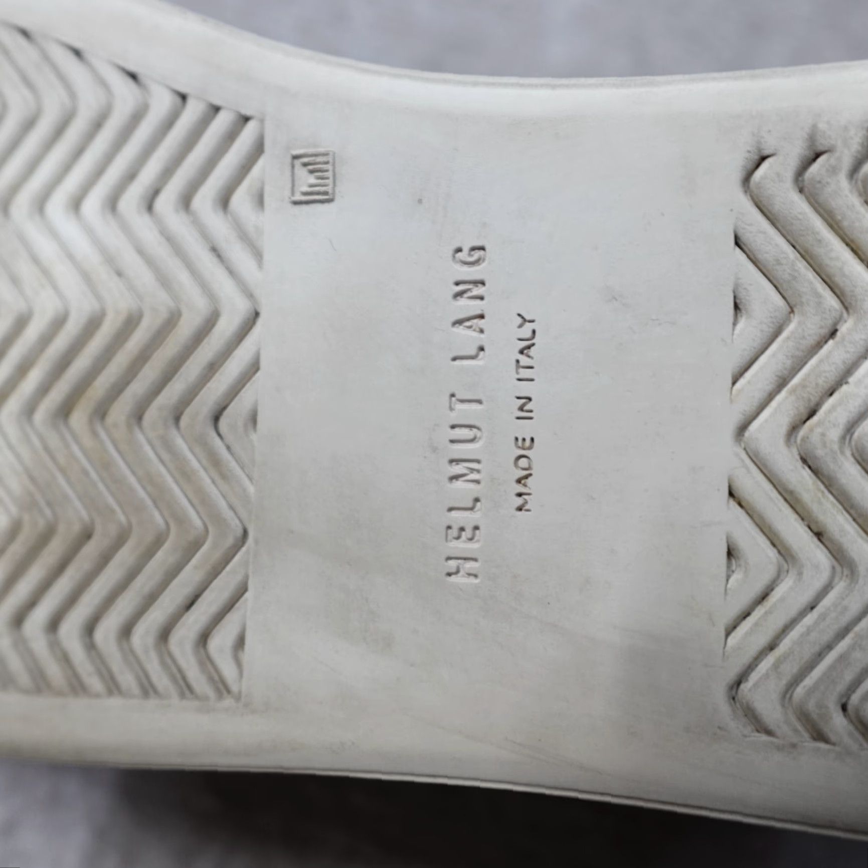Helmut Lang VINTAGE Helmut Lang Womens Sneakers Gray Suede Margom Sole Made in Italy 8 / 38 Leather Lining Flat Casual Womens Size US 8 / IT 38 - 7 Thumbnail