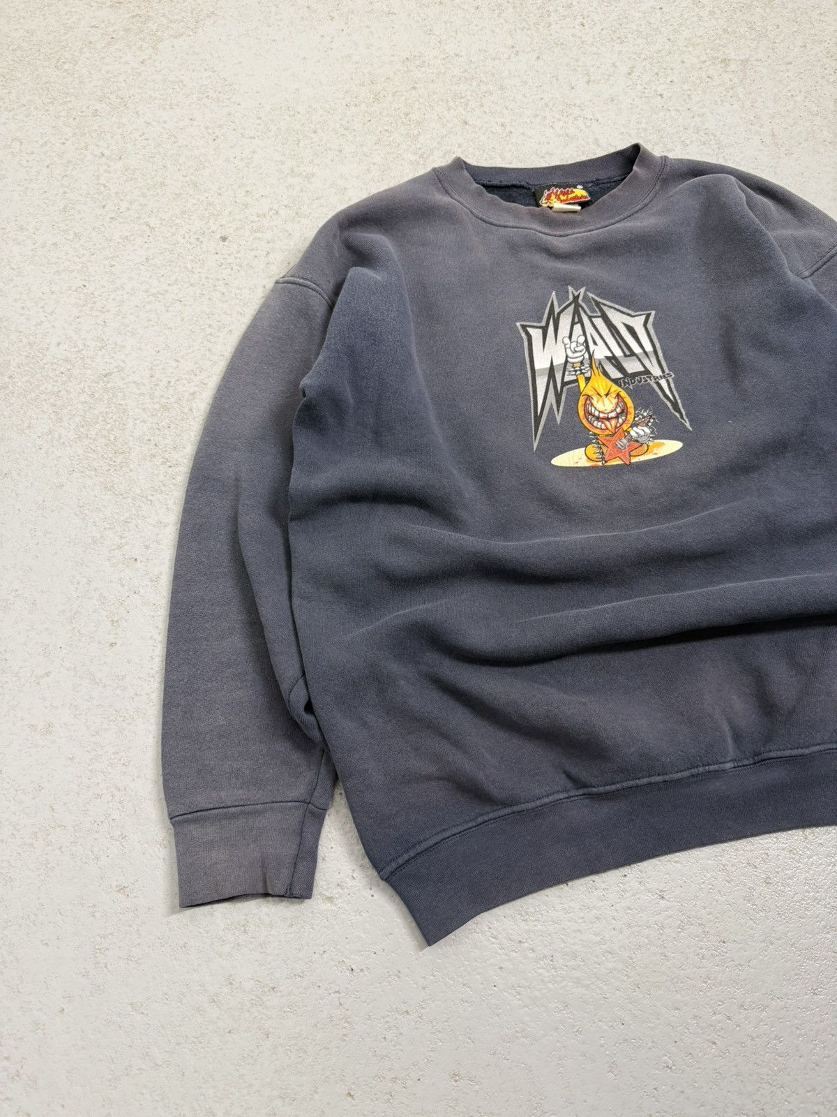 World Industries Vintage 90s Faded World Industries Skate Y2K Sweatshirt Size US M / EU 48-50 / 2 - 7 Thumbnail