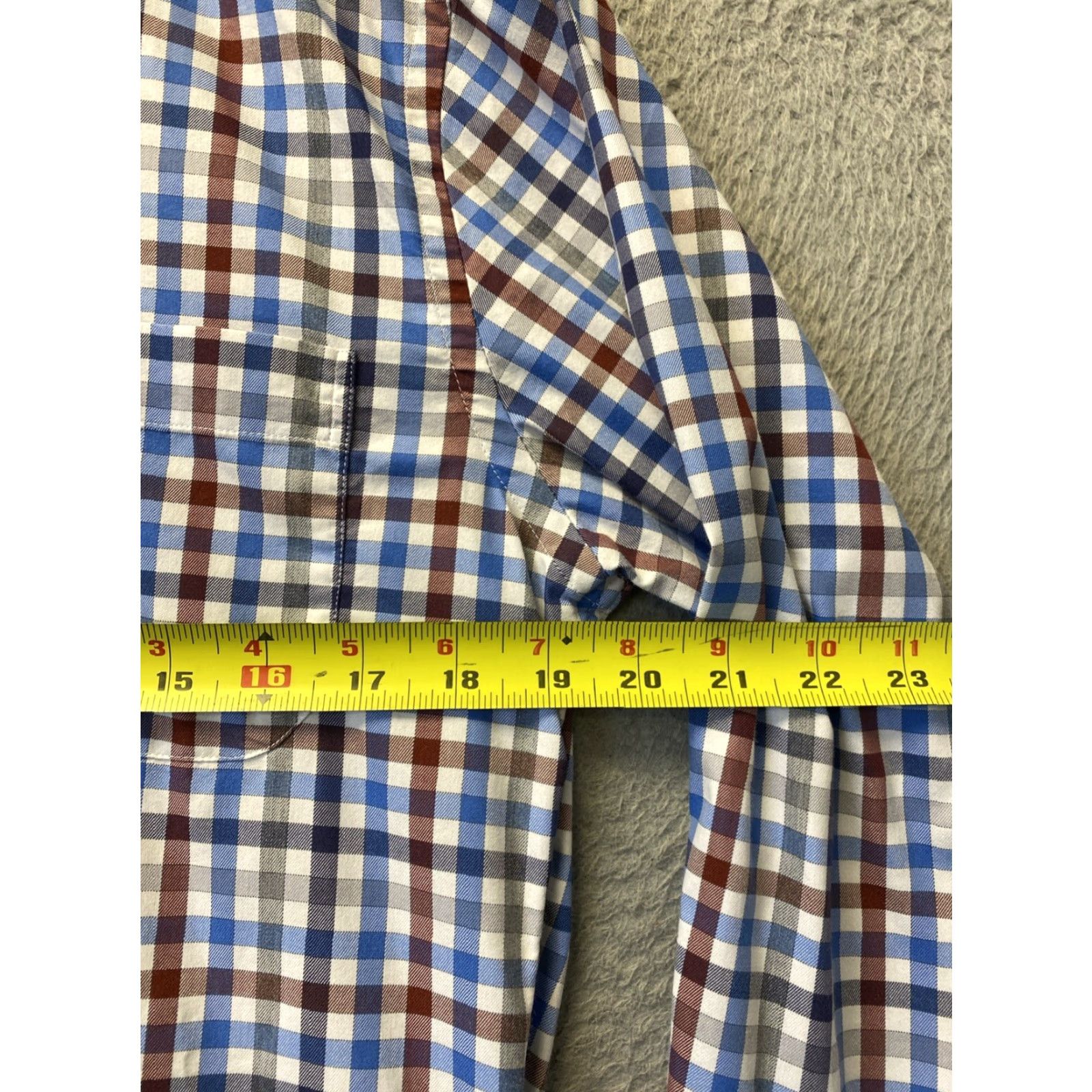 Peter Millar Peter Millar Comfort Plaid Button-Down Shirt Men’s Small Long Sleeve Stretch Multicolor Size US S / EU 44-46 / 1 - 5 Thumbnail