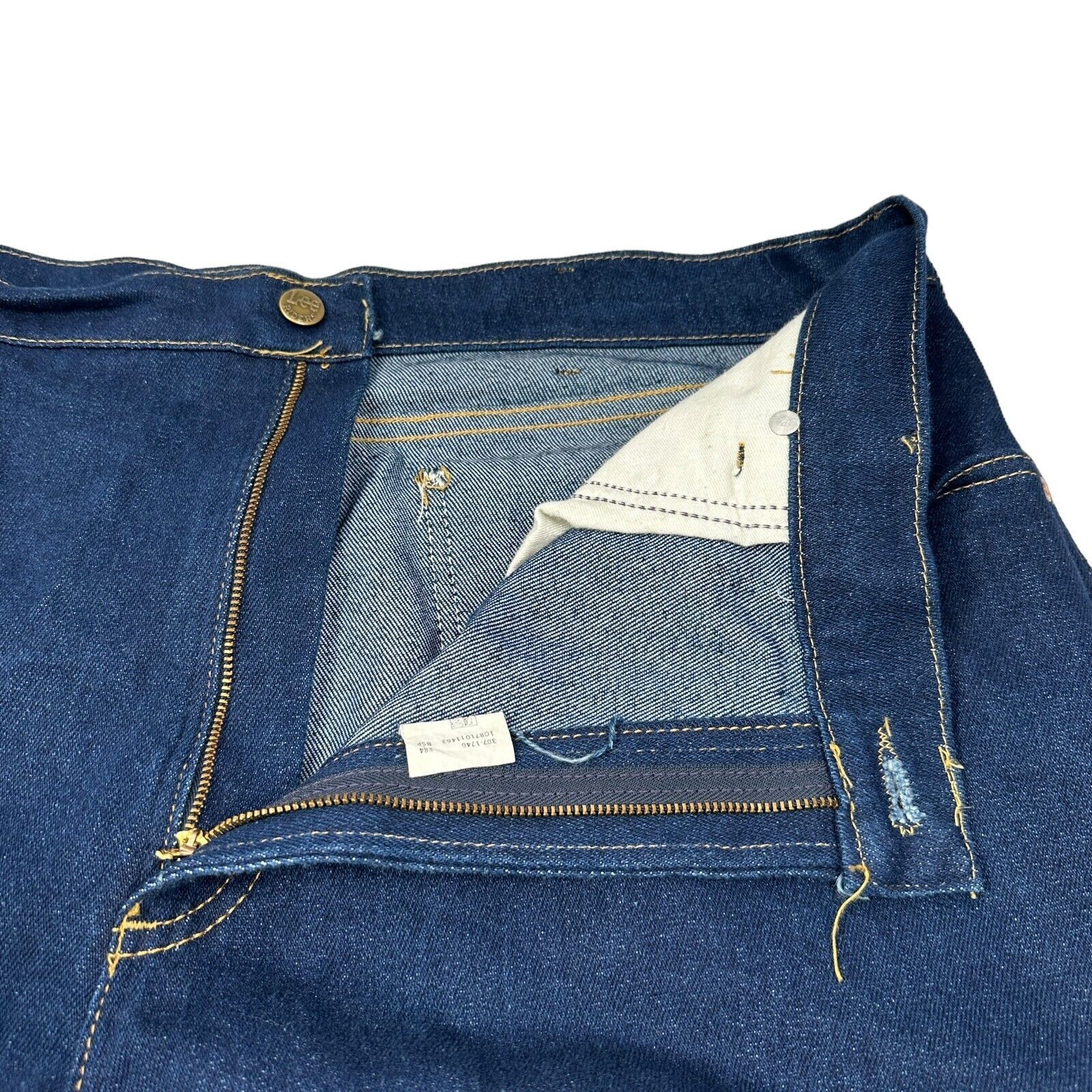 Lee Vintage Lee Riders Jeans 40 Blue Denim USA 80s Union Pants Size US 40 / EU 56 - 4 Thumbnail