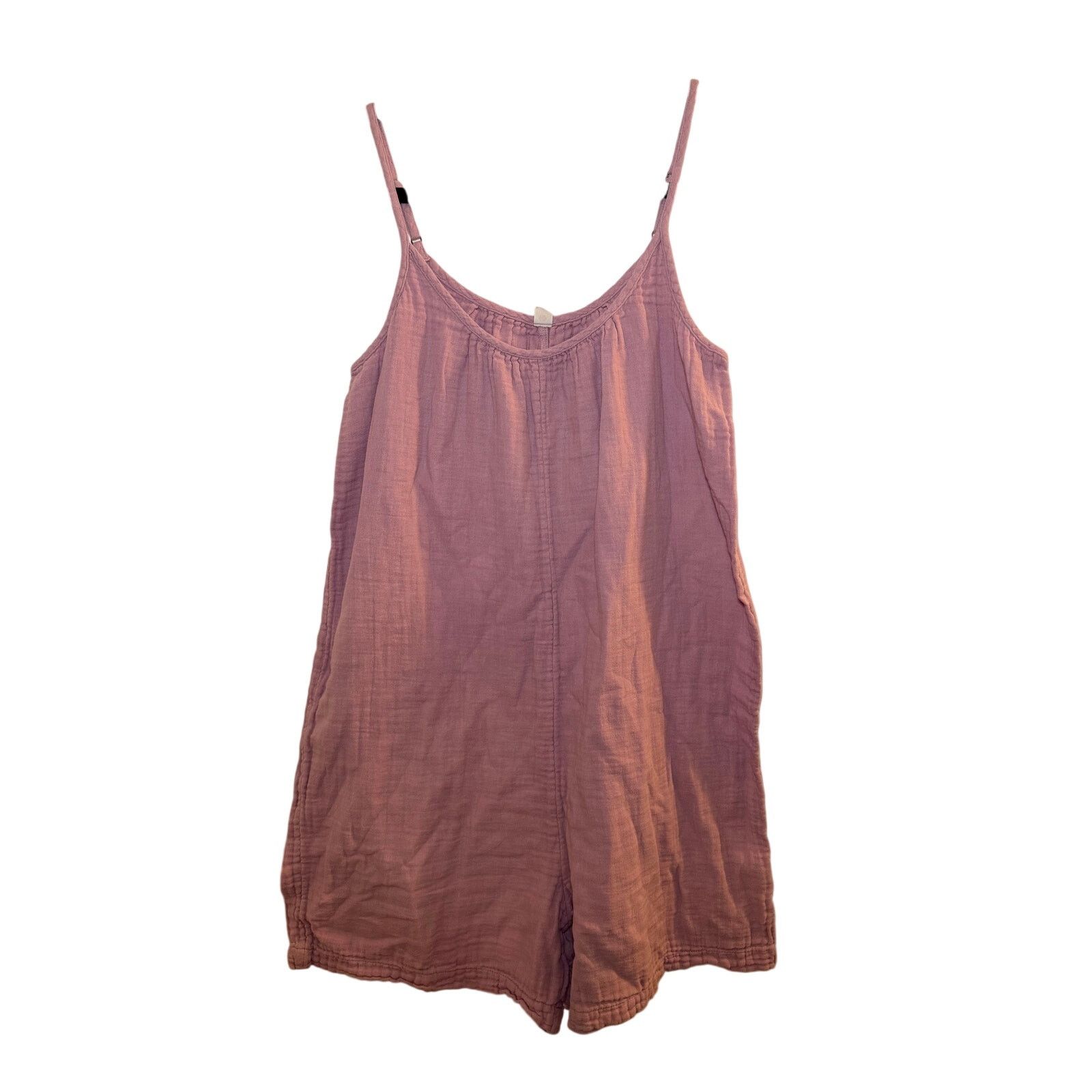 Anthropologie Daily Practice by Anthropologie Mauve Gauze Romper • XS Size 27" / US 4 / IT 40 - 2 Thumbnail
