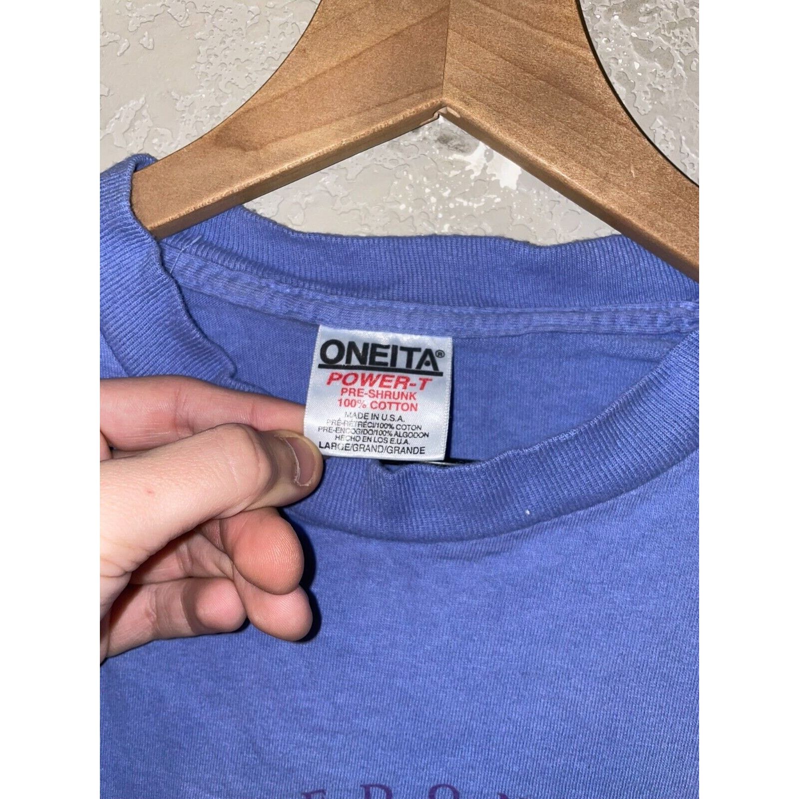 Vintage Vintage Sedona Shirt Arizona Periwinkle Blue Desert Tee 90s Size US L / EU 52-54 / 3 - 7 Thumbnail