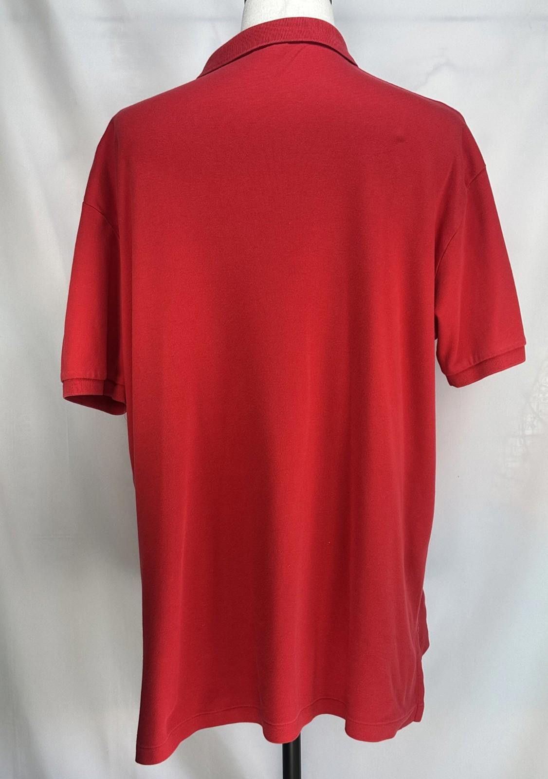 Polo Ralph Lauren Polo Ralph Lauren 1/4 Button 100% Cotton Polo Shirt Red XL Size US XL / EU 56 / 4 - 2 Thumbnail