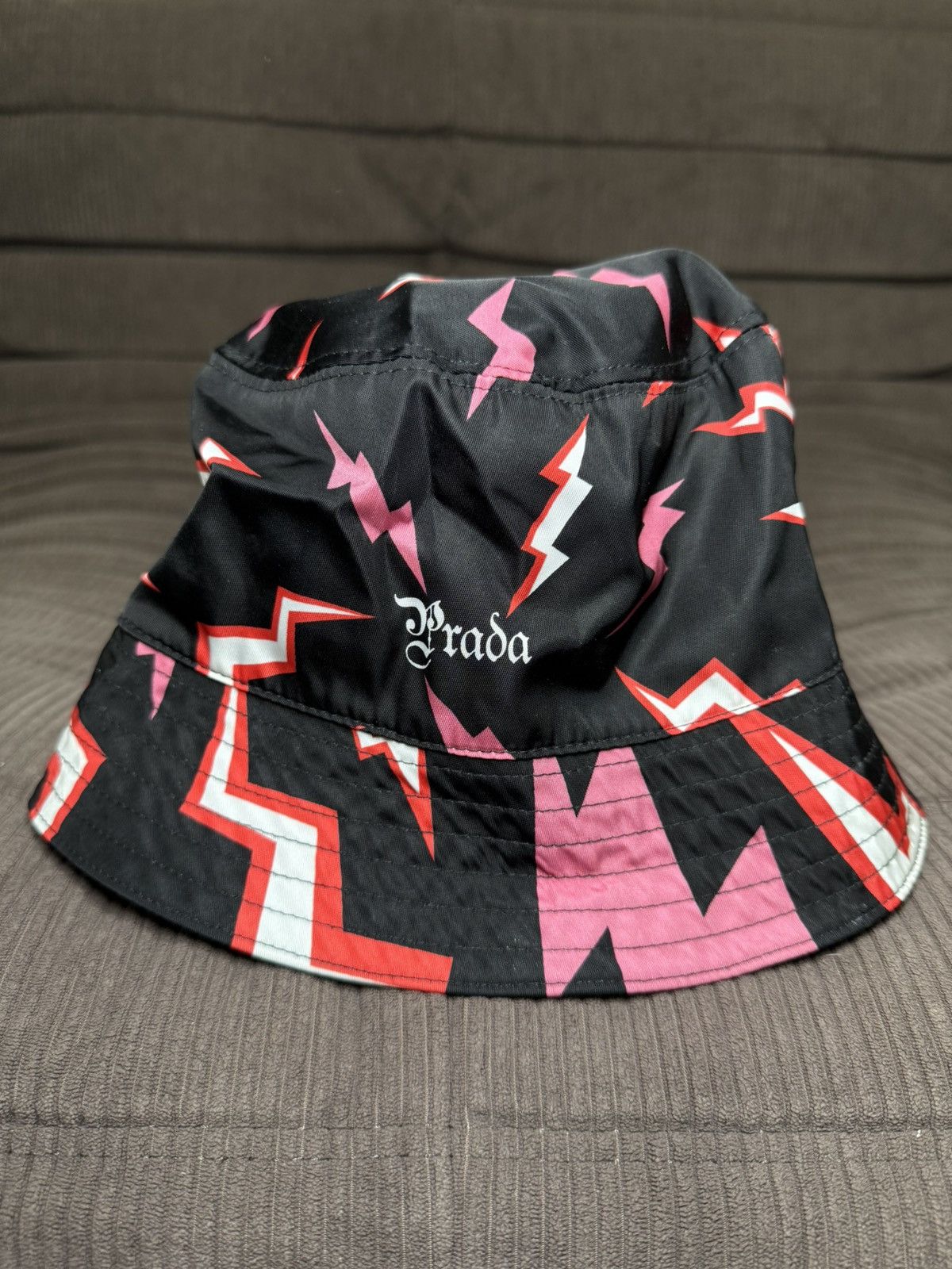 Prada Prada x Frankenstein Nylon Bucket Hat Size ONE SIZE - 1 Thumbnail