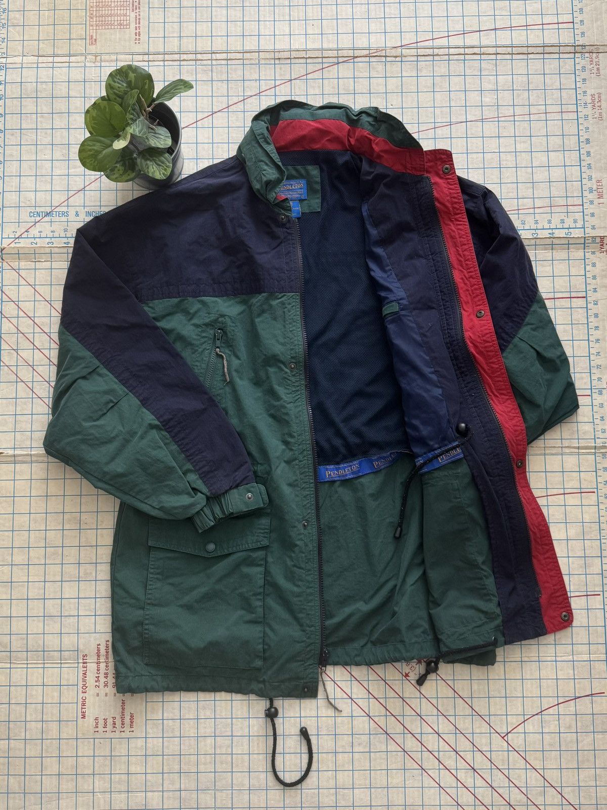 Pendleton Vintage Pendleton Cascade Big Sky Canvas Full Zip Jacket Lar Size US L / EU 52-54 / 3 - 5 Thumbnail