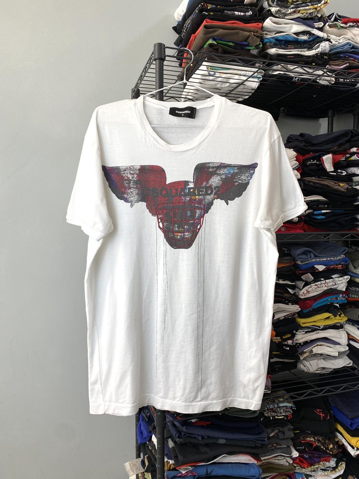 Dsquared2 Dsquared2 Skull Print T Shirt Size US M / EU 48-50 / 2 - 1 Thumbnail