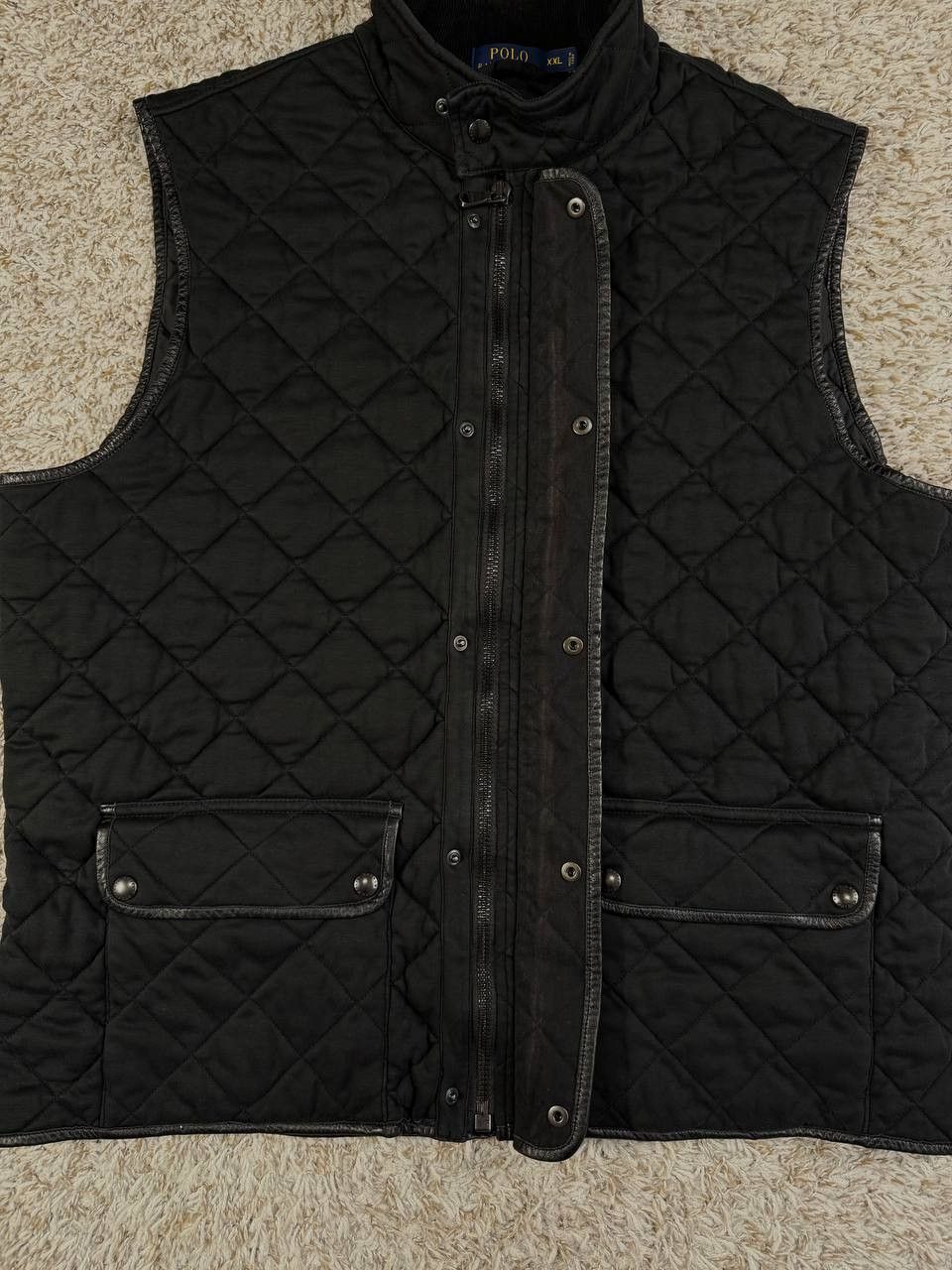 Polo Ralph Lauren Polo Ralph Lauren Quilted Down Vest Size US XXL / EU 58 / 5 - 4 Thumbnail