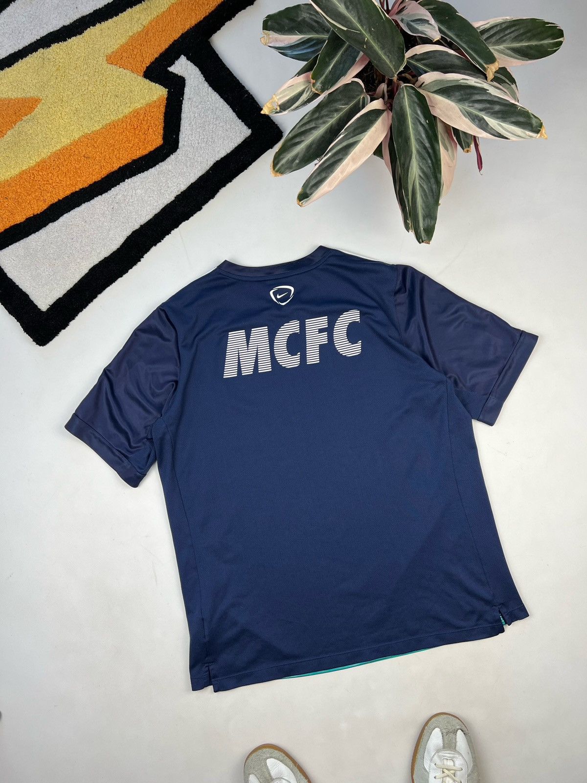 Umbro × Vintage FC MANCHESTER CITY ENGLAND SOCCER NIKE JERSEY Y2K Size US XL / EU 56 / 4 - 2 Thumbnail