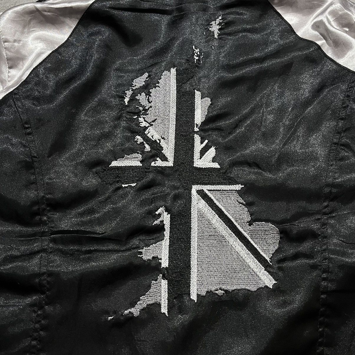 Japanese Brand Edge Rupret Skull Embroidered Reversible Jacket Size US M / EU 48-50 / 2 - 6 Thumbnail