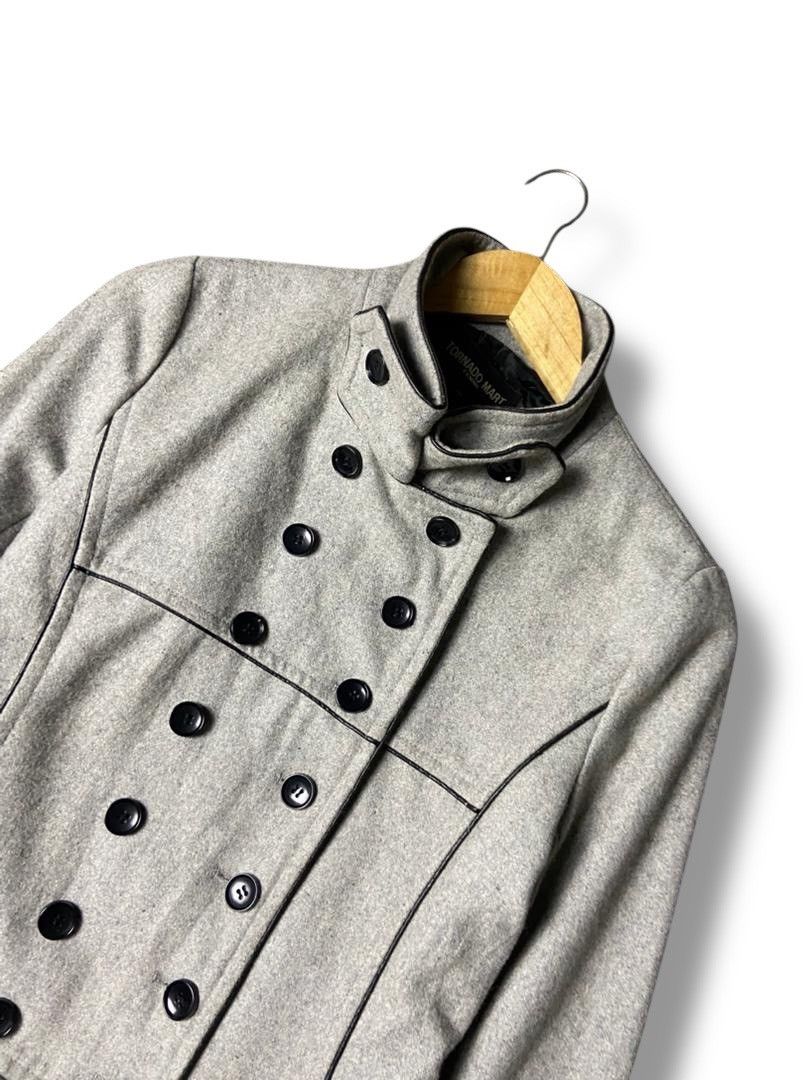 Tornado Mart Tornado Mart Femme Wool Trench Coat (172) Size XS / US 0-2 / IT 36-38 - 6 Thumbnail