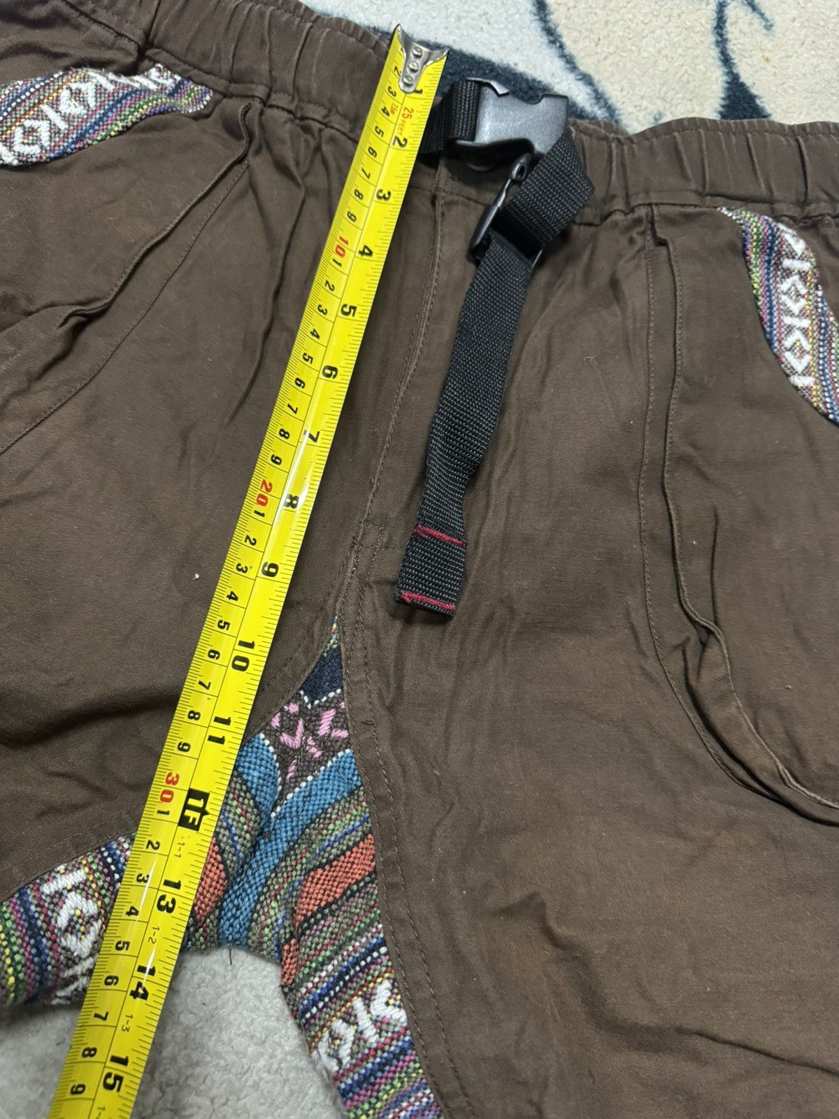 Japanese Brand NAVAJO STYLE SHORT PANTS Size US 36 / EU 52 - 5 Thumbnail