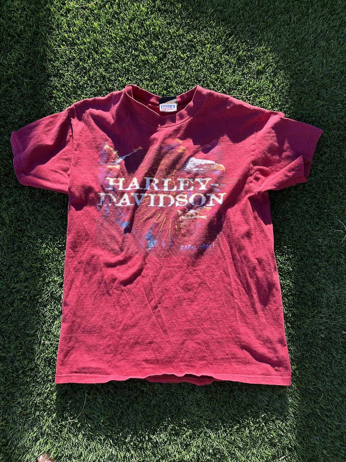 Harley Davidson × Vintage vintage harley davidson t shirt Size US S / EU 44-46 / 1 - 1 Thumbnail
