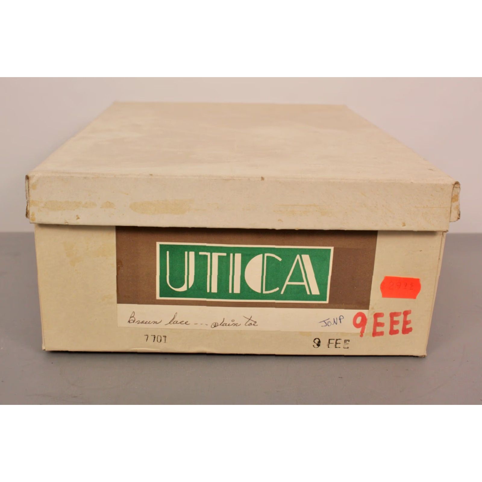 Nautica VINTAGE Utica Boots Boots Outdoor Mens 9 EEE Brown 1970s VTG Utica Brown Hunting / Outdoor Work Boots 9 EEE Mens Size US 9 / EU 42 - 7 Thumbnail