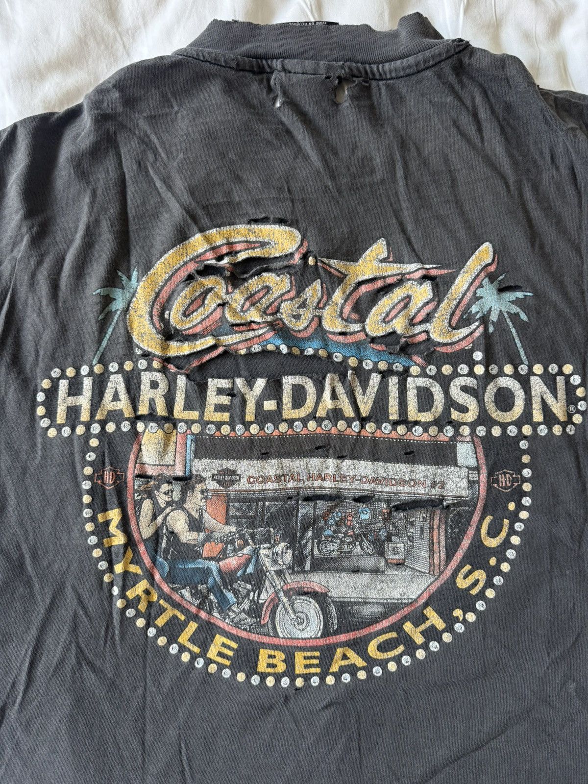 Harley Davidson Vintage Harley Davidson Size US XL / EU 56 / 4 - 6 Thumbnail