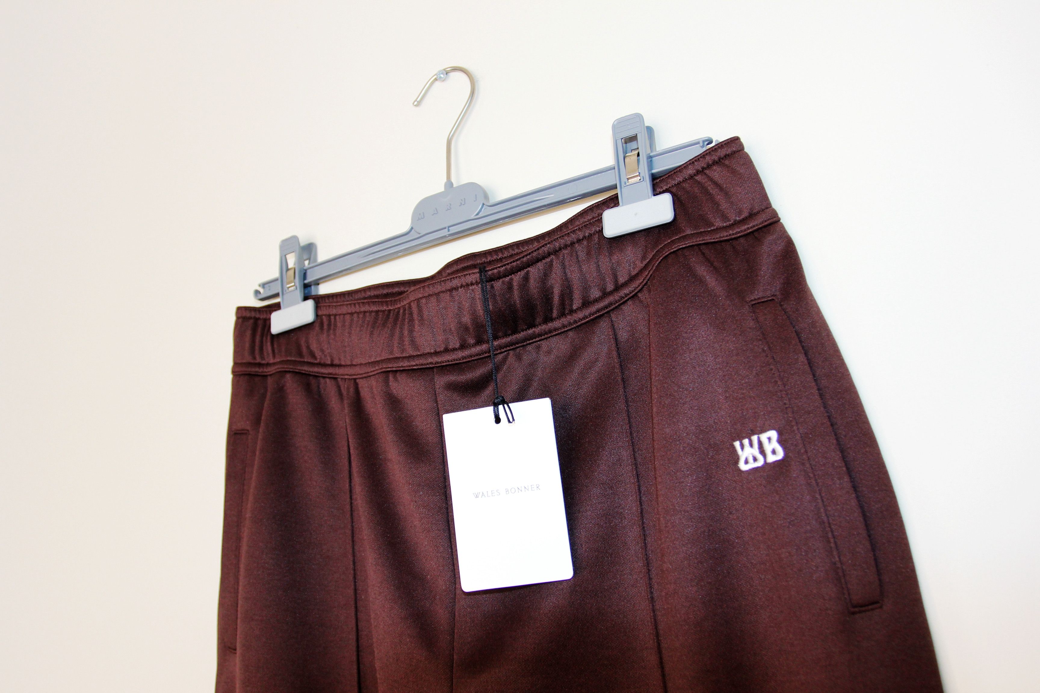 Wales Bonner BNWT AW23 WALES BONNER POLY FLEECE KOLA TRACK PANTS L Size US 34 / EU 50 - 4 Thumbnail