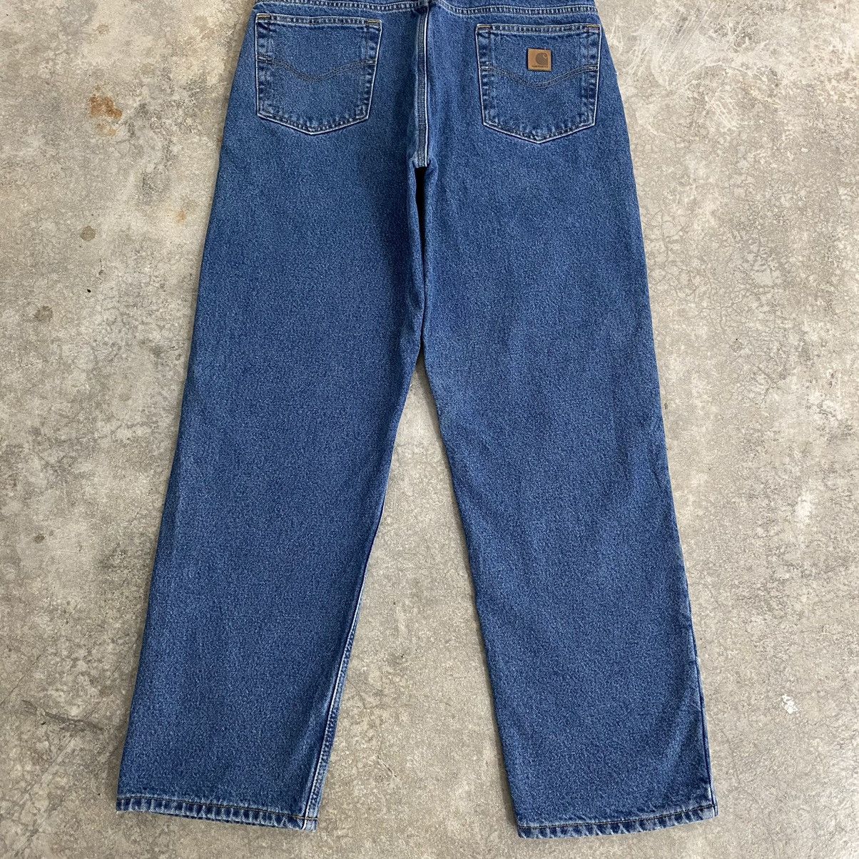 Carhartt Vintage Carhartt Blanket Lined Relaxed Fit Denim Jeans Size US 35 - 21 Thumbnail