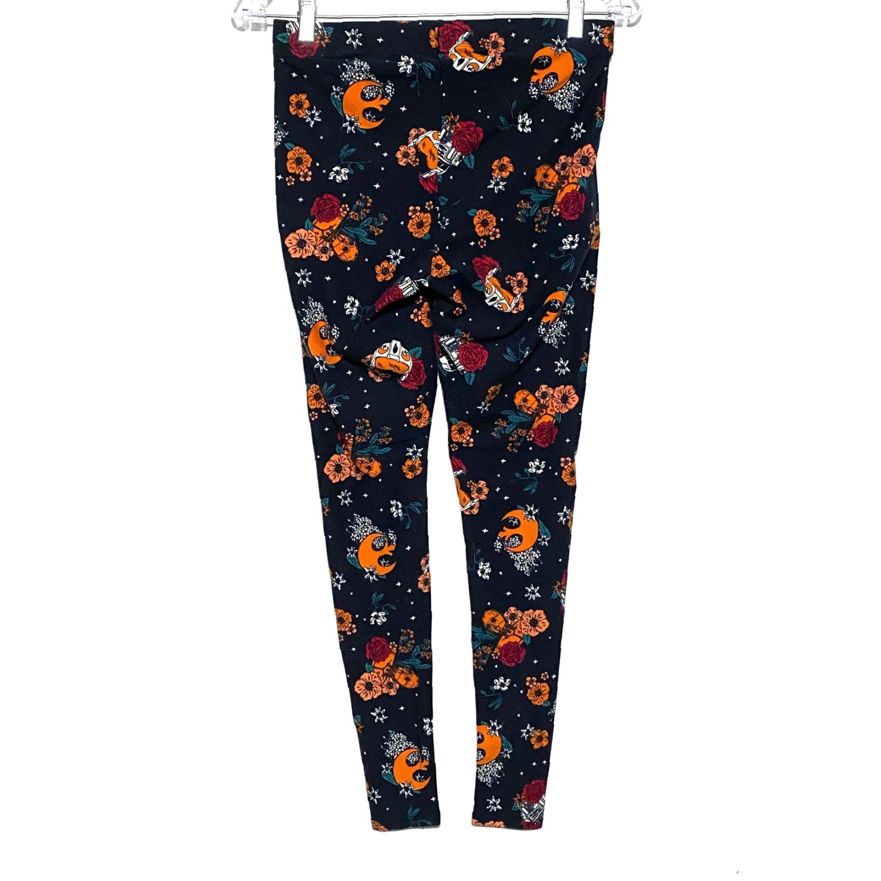 Vintage VINTAGE Her Universe Star Wars Tattoo Leggings 00 Stretch USA Space Floral Athleisure Leggings Womens Size 24" / US 00 / IT 34 - 4 Thumbnail