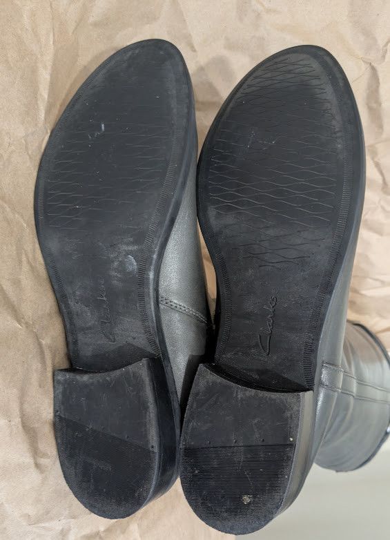 Clarks Pita Topeka women's 2 tone riding boots Size US 9 / IT 39 - 5 Thumbnail
