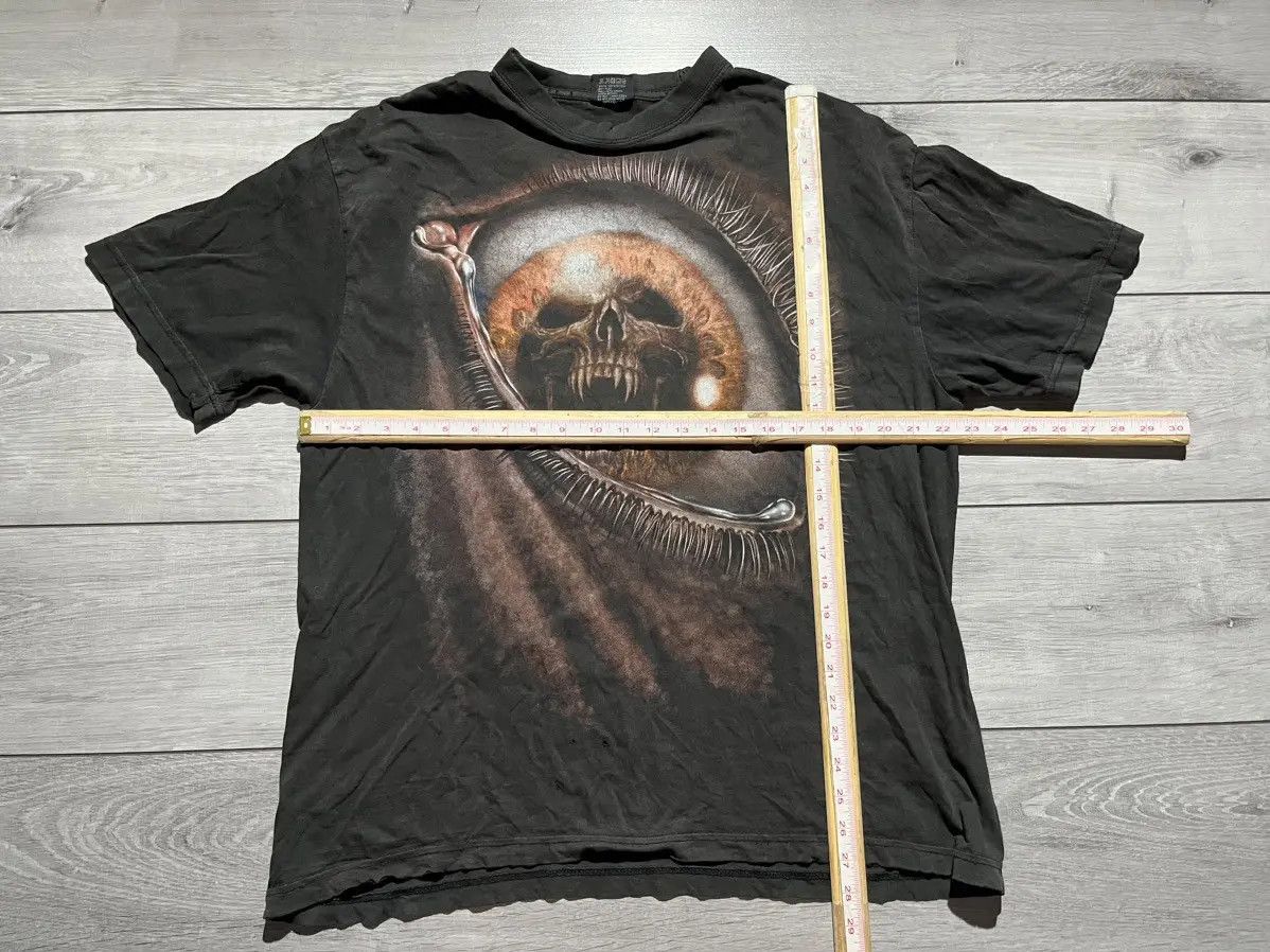 Band Tees Vintage Spiral Skull eyes Tshirt 90s Dark wear size XL Size US XL / EU 56 / 4 - 6 Thumbnail