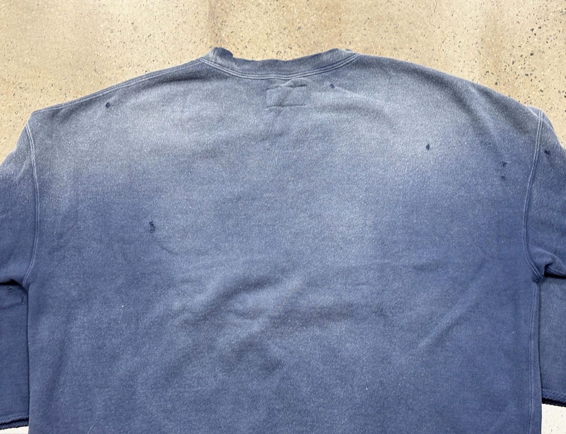 Visvim VISVIM Distressed 3/4 Sleeve Sweatshirt/Hoodie/Jacket Size US M / EU 48-50 / 2 - 4 Thumbnail